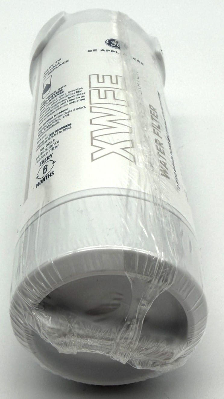 Genuine GE appliances Refrigerator Water Filter XWFE removes 50+ Impurities