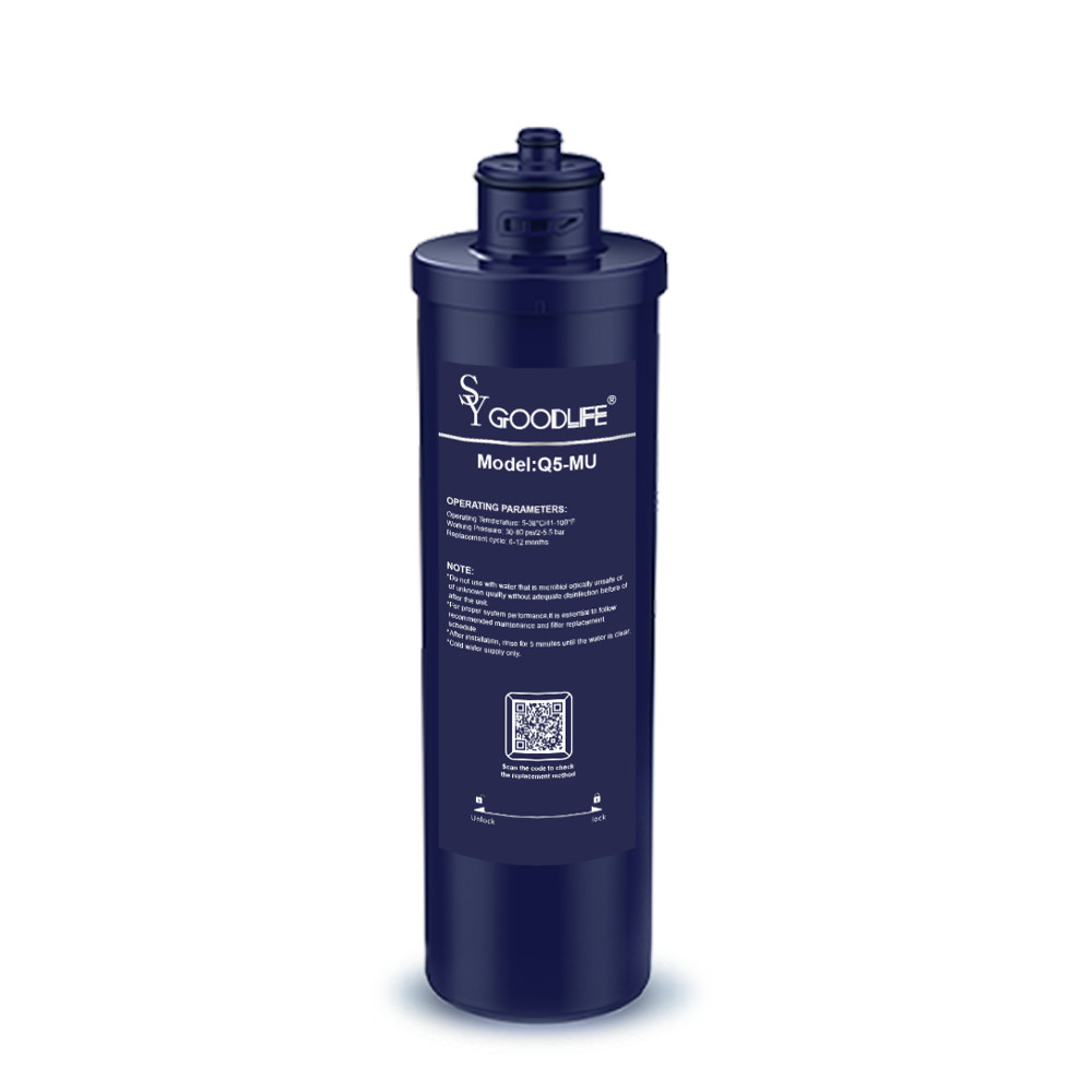 Replace Filter For Q5-MU,remove chlorine, heavy metals, discoloration and odor