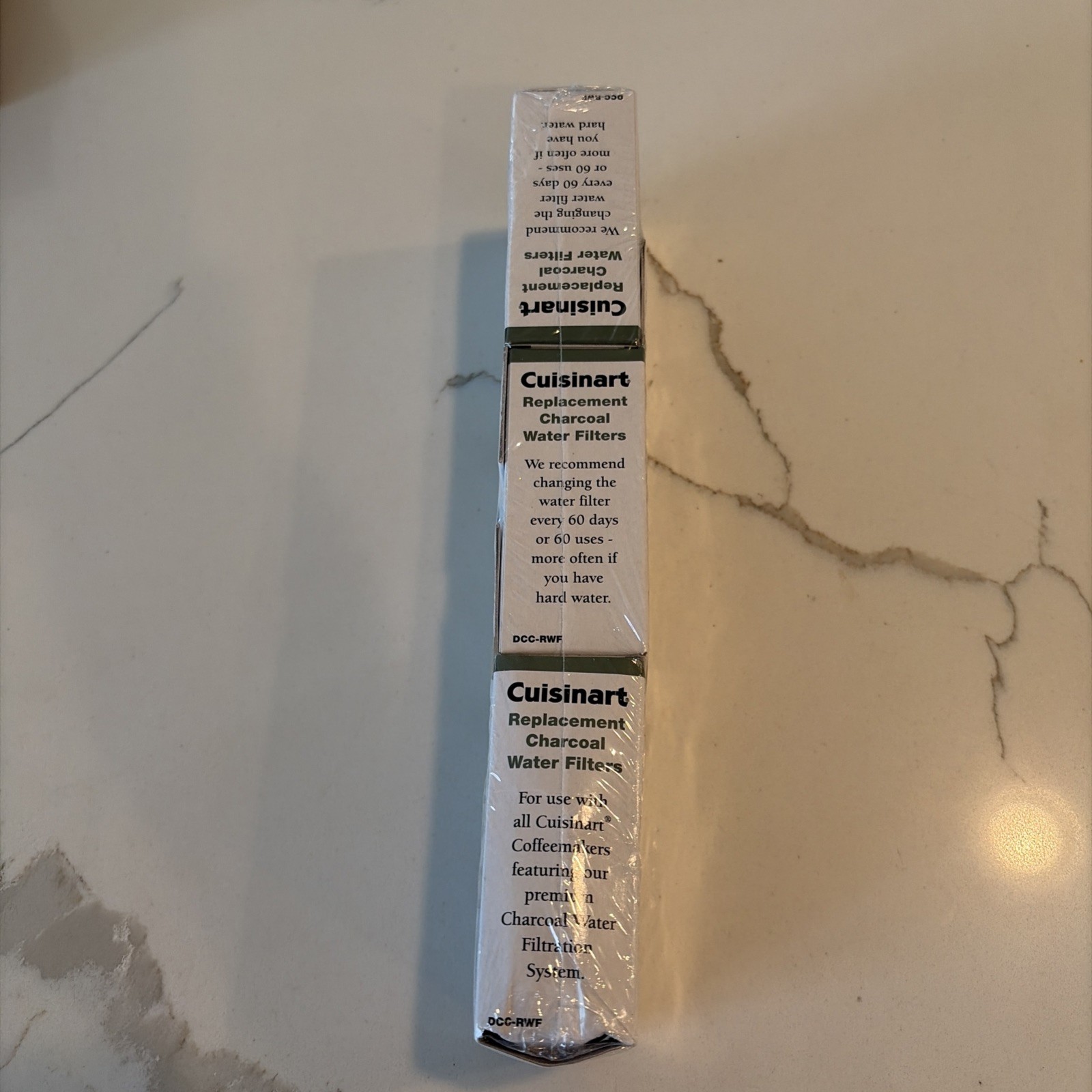 Genuine Cuisinart Replacement Charcoal Water Filters 3 2-Packs 6 Total Filters