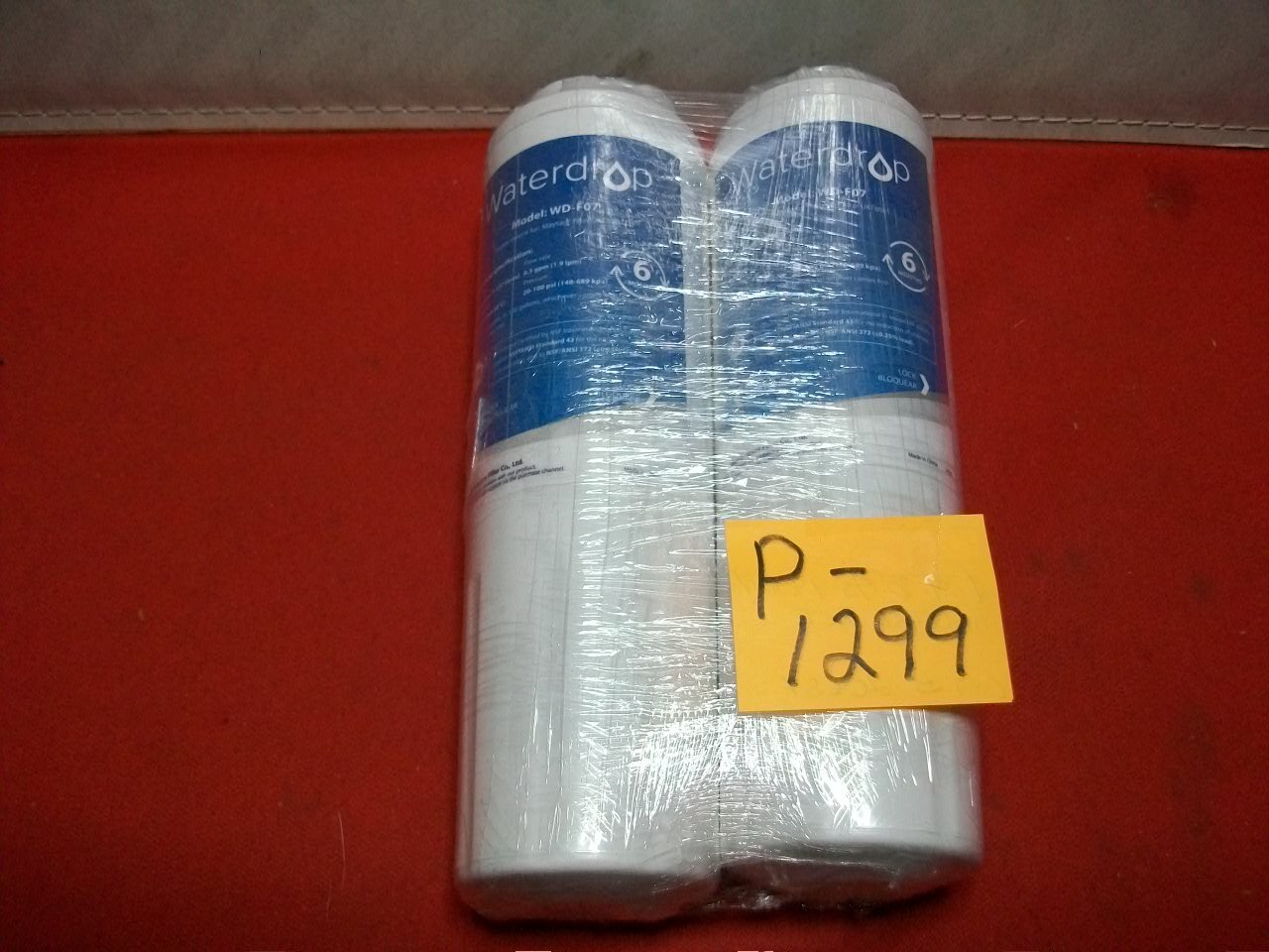 2-WATERDROP #WD-F07 REPLACEMENT WATER FILTERS FOR MAYTAG UKF8001 300 GAL/6 MONTH