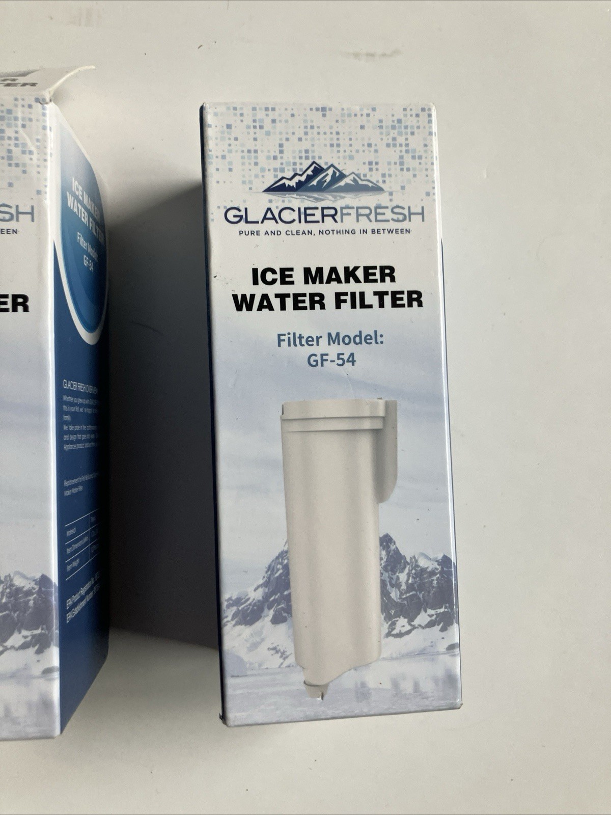 GLACIER FRESH For GF- 54 Ice Maker Water Filter 2 Pack Replacement