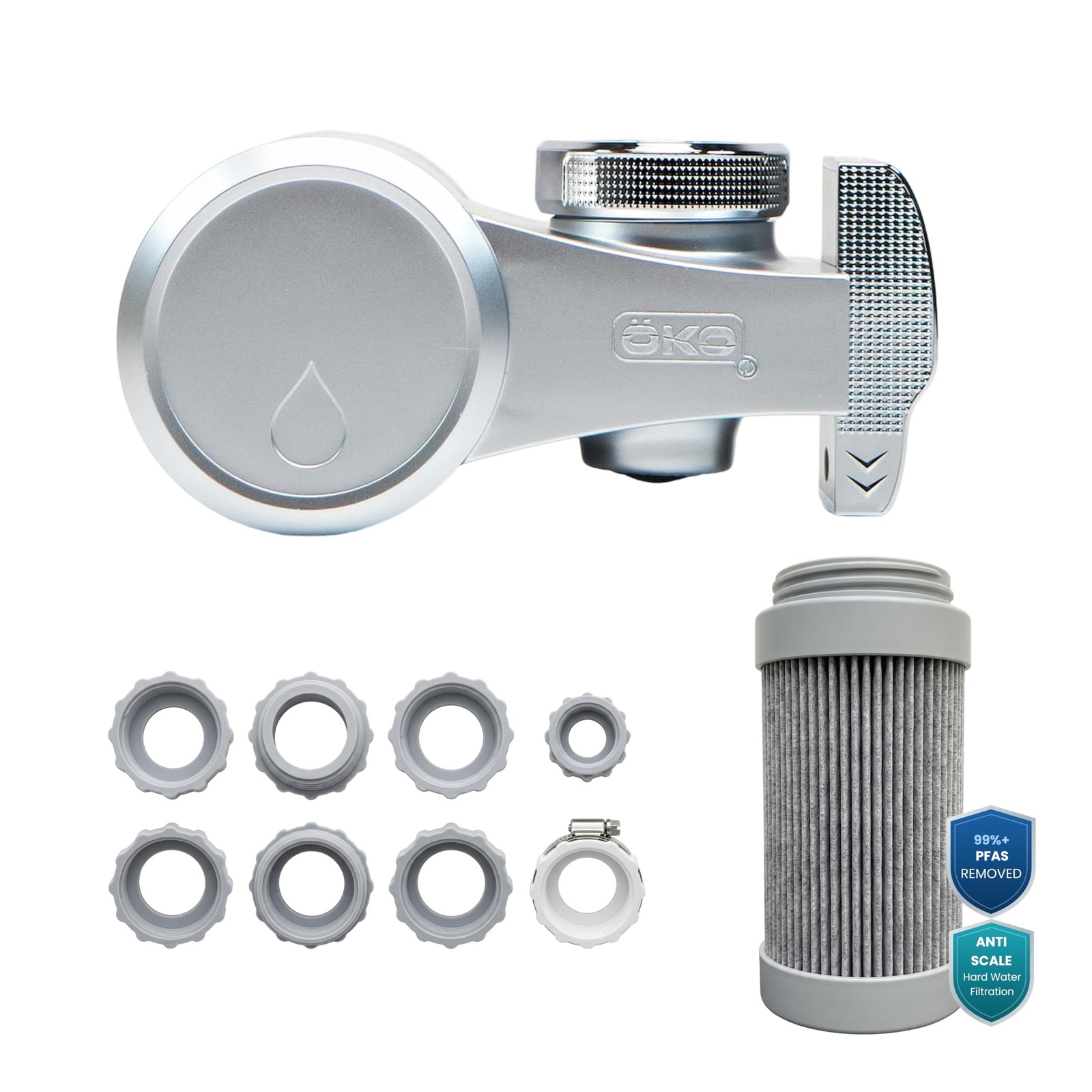 ÖKO H2O Two Stage Tap Purifier Faucet Filter with Advanced Electro-Adsorption…