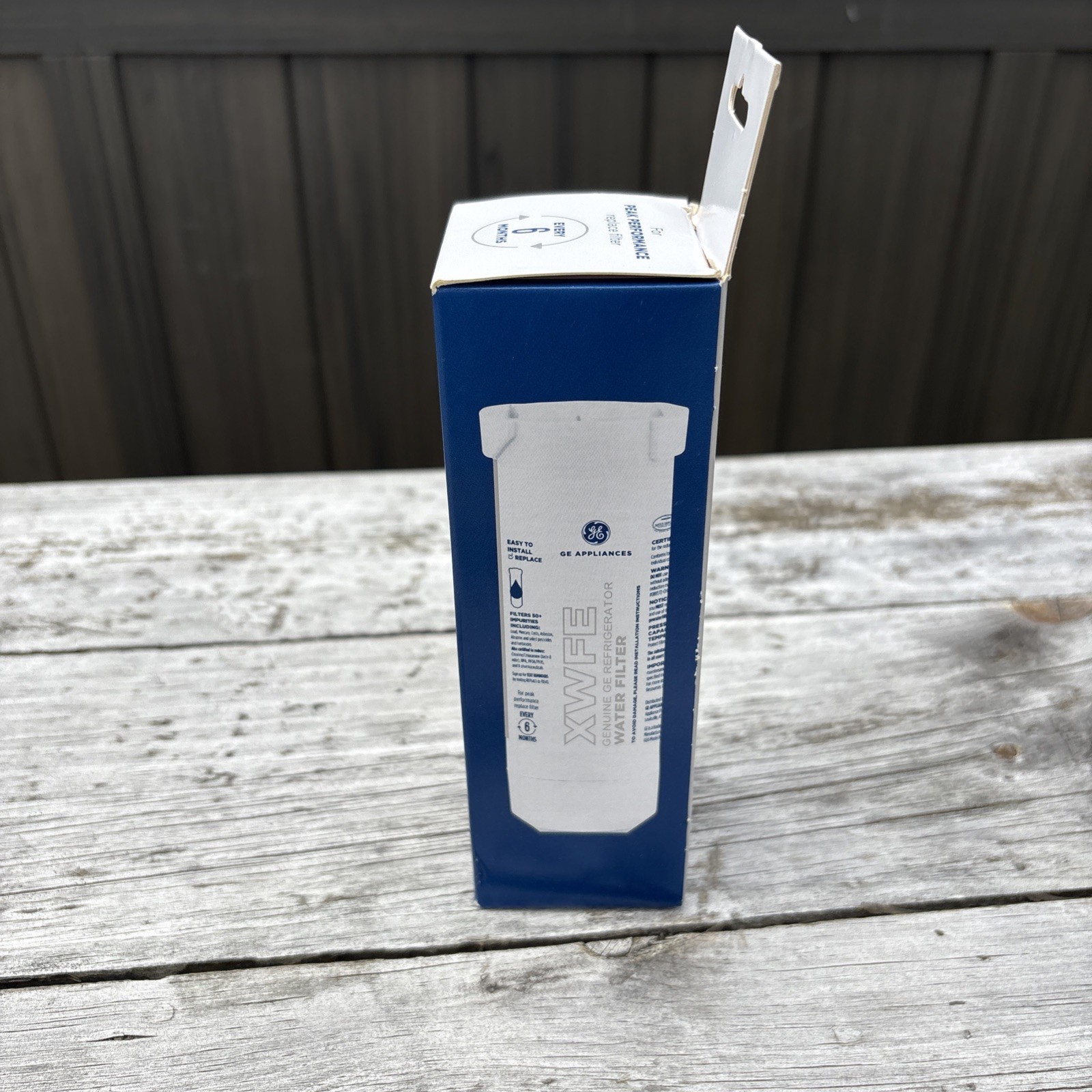 Genuine Brand New GE XWFE Refrigerator Water Filter – White