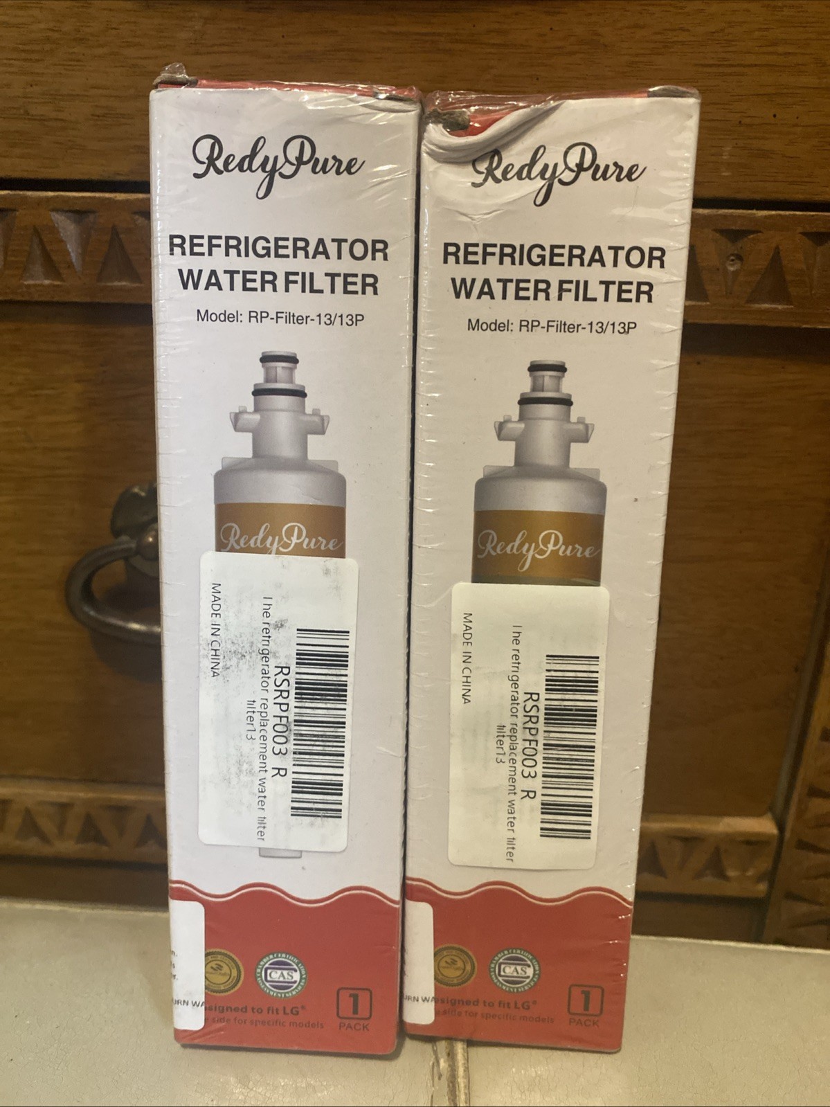 Lot X2 Redy Pure RP-Filter-13/13P Replacement Water Filter Fits LG Kenmore