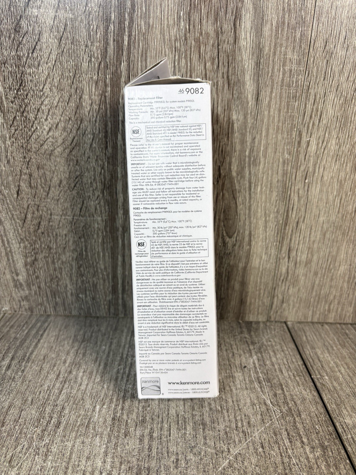 Kenmore 9082 Replacement Refrigerator Filter Sealed in New Box OEM
