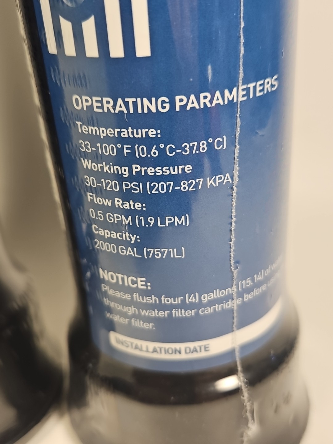 Teehay Refrigerator Water Filter TH-06 30/120psi, .5 gpm, 2000 gallon