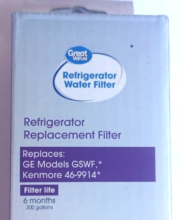 Lot Of 3 Great Value Refrigerator Water Filter for GE GSWF & Kenmore 46-9914