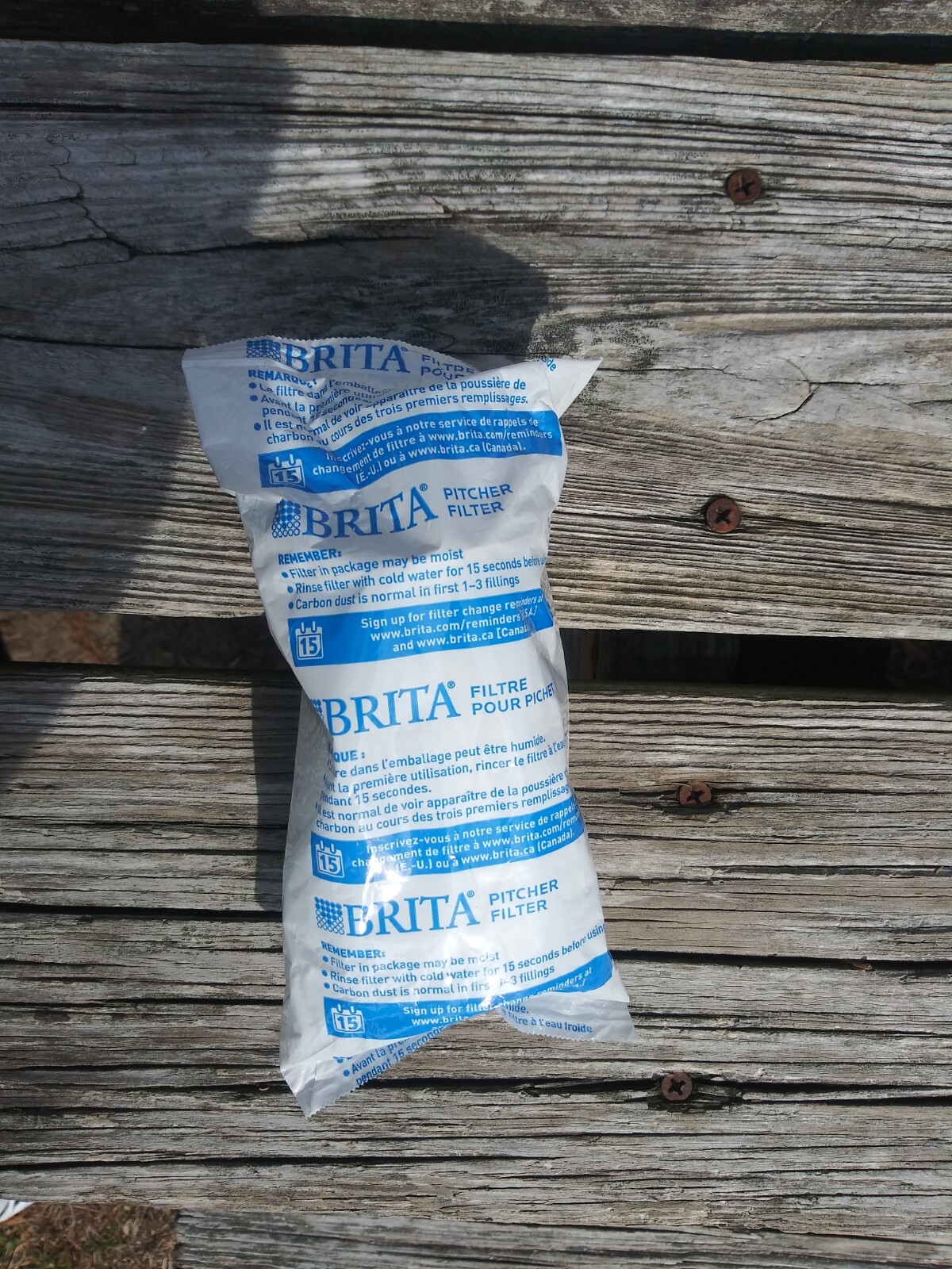 2 Brita Water Filter Pitcher Advanced Replacement Filters 2 Count Pack no box