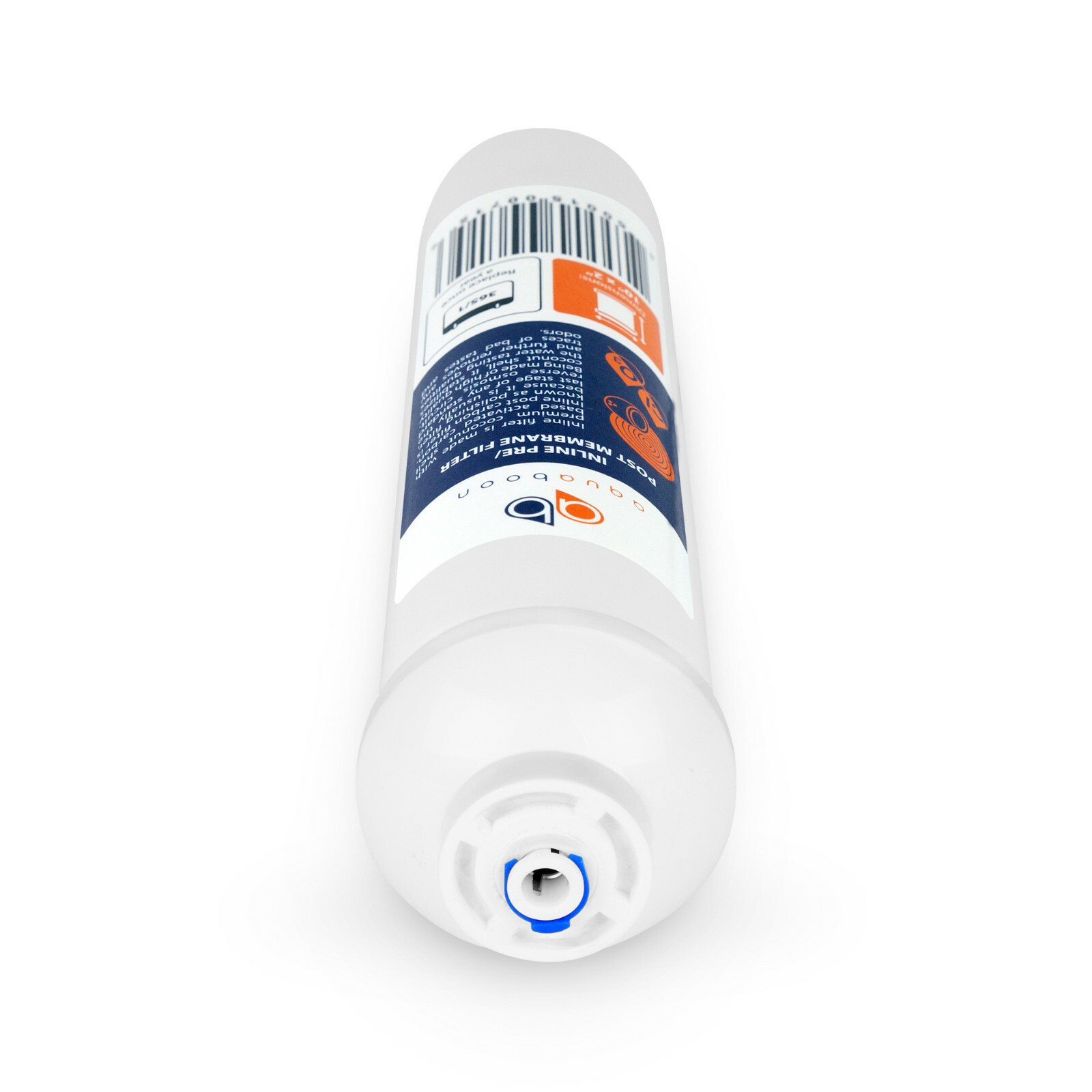 2 Pack of Inline Post/Carbon Polishing Water Filter for RO Standard Size QC