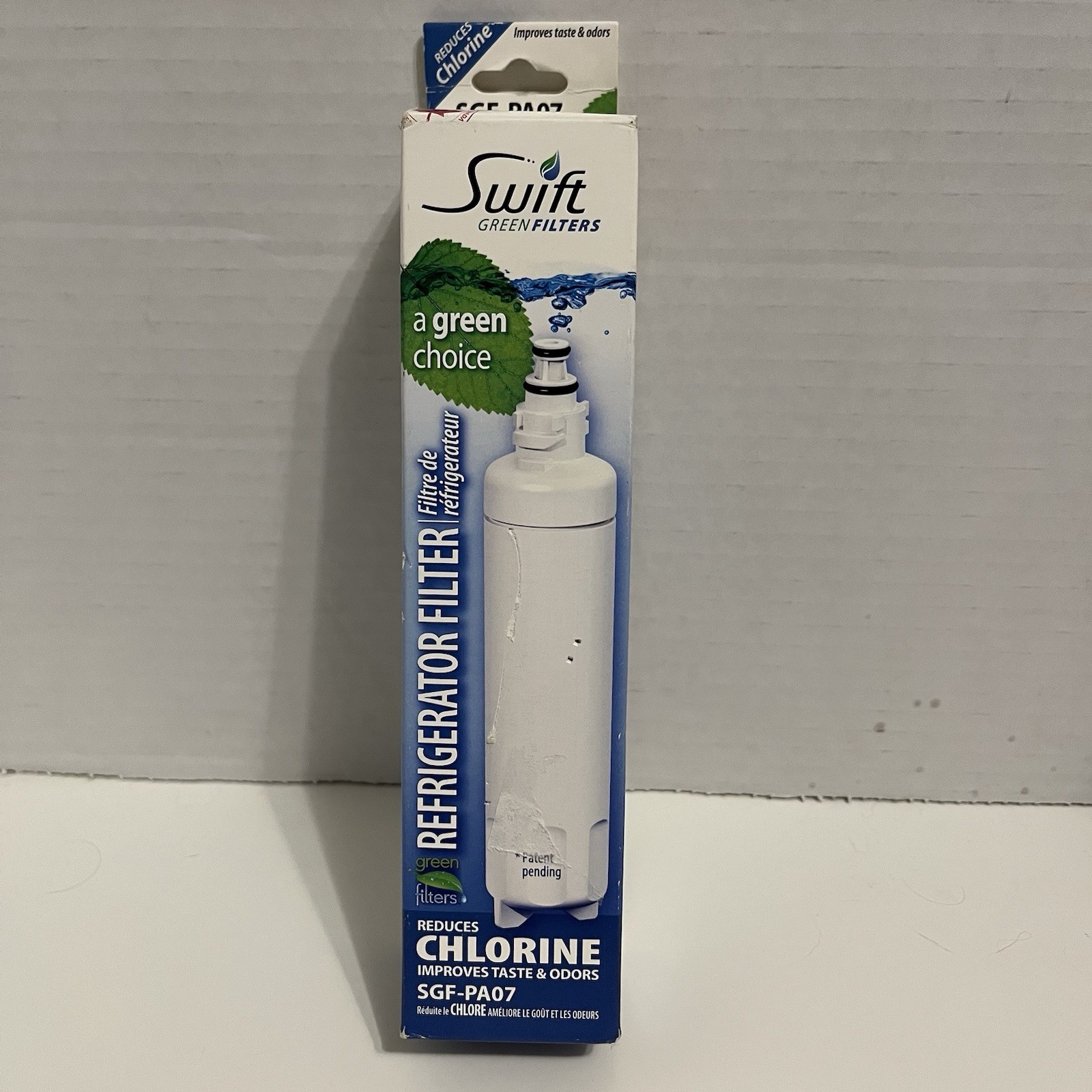 Swift Green Replacement Water Filter SGF-PA07 ~ Reduces Chlorine