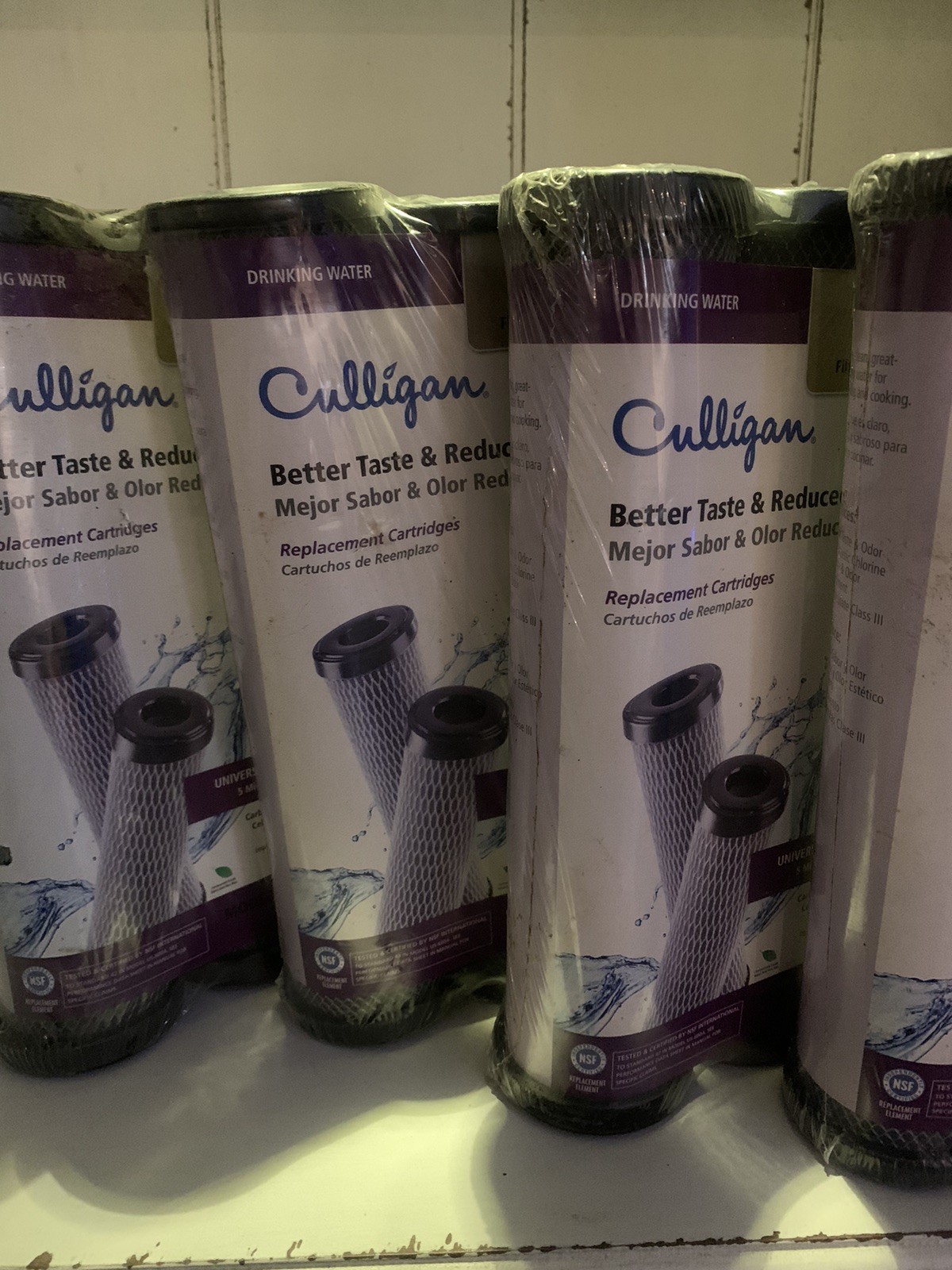 Culligan D-10A Replacement Water Filter Cartridge 8 Total (4 Packs Of 2)