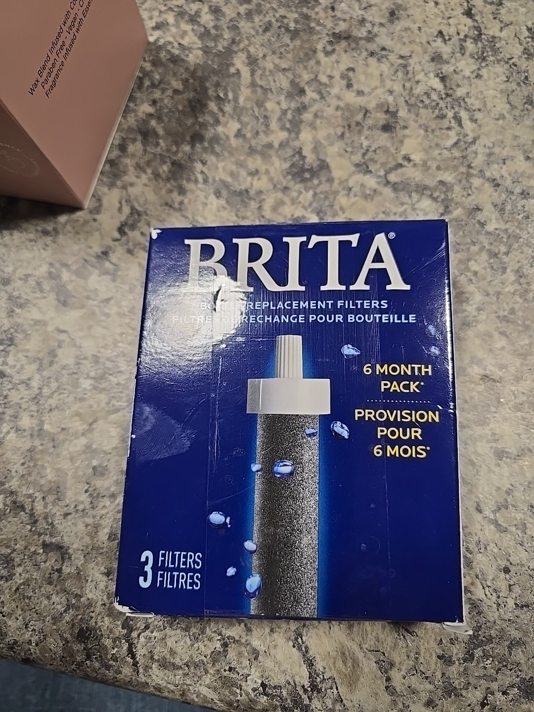 BRITA Water Bottle Replacement Filters 4 PACKS 3 In Box + 1 (All in Sealed Bags)