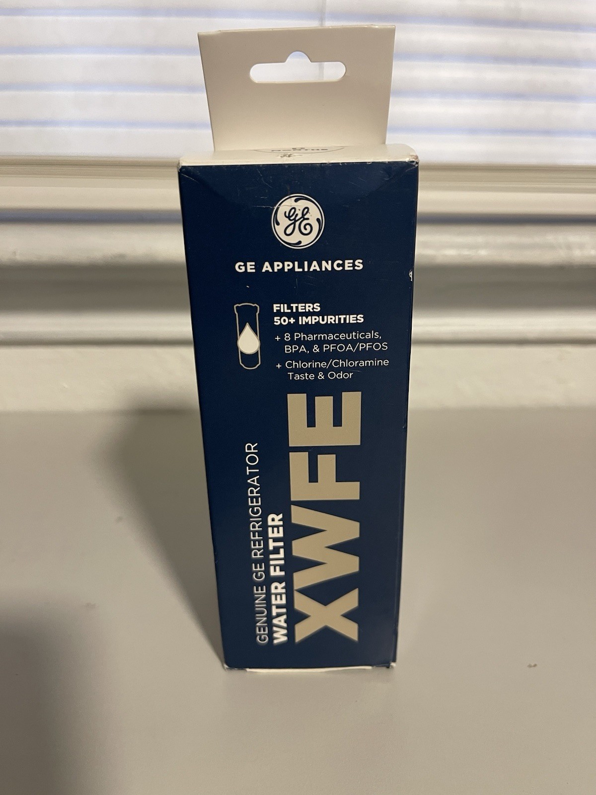 Genuine GE XWFE Refrigerator Filter, New, Sealed, W/ CHIP