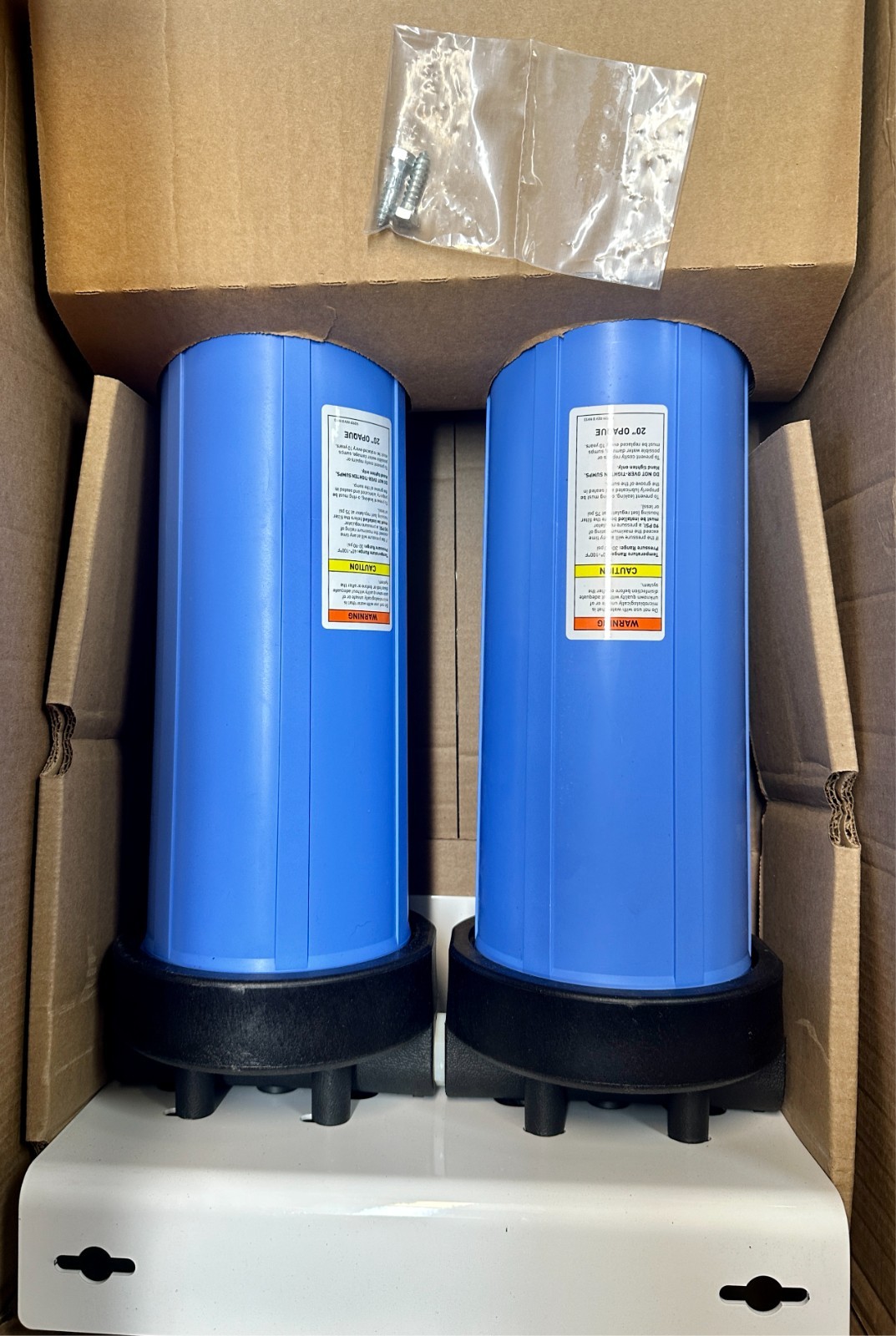 BBFS-22 Big Blue Basic Multi-Stage Filtration System 90 psi Pentair 160166