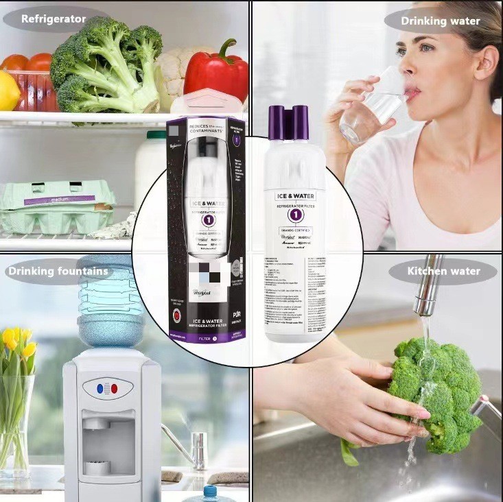 3 PACK Refrigerator Water Filter 1 Replacement New ΕDR1RXD1