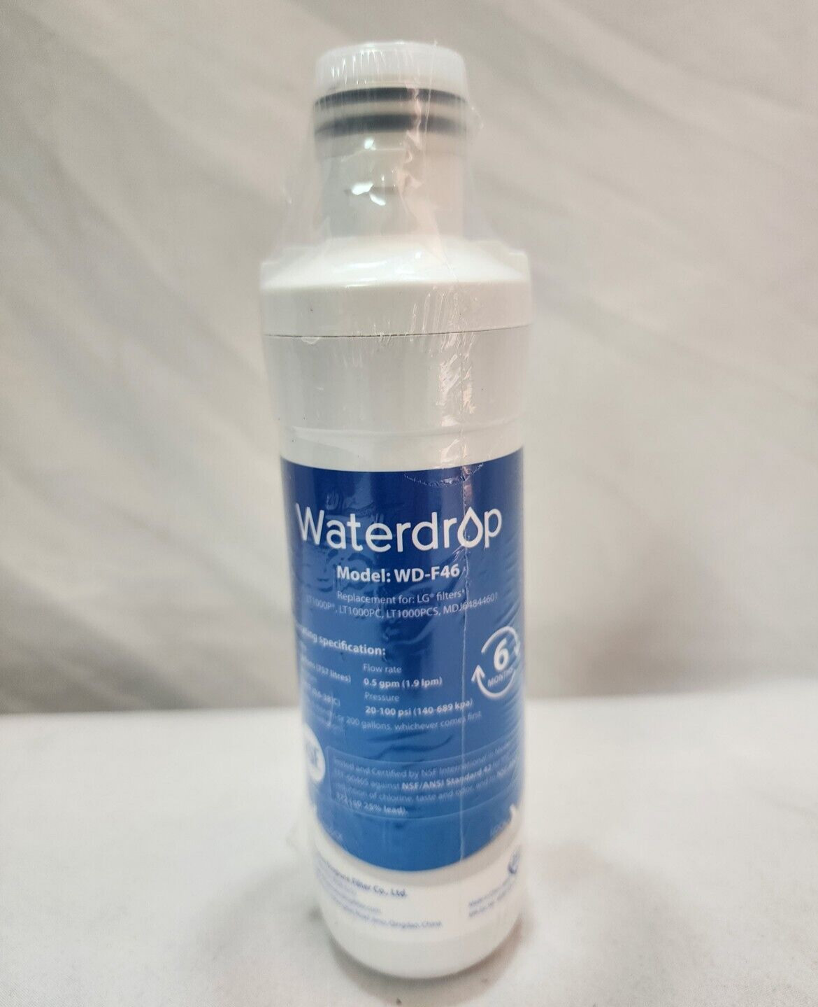 Waterdrop Replacement Filter Model: WD-F46