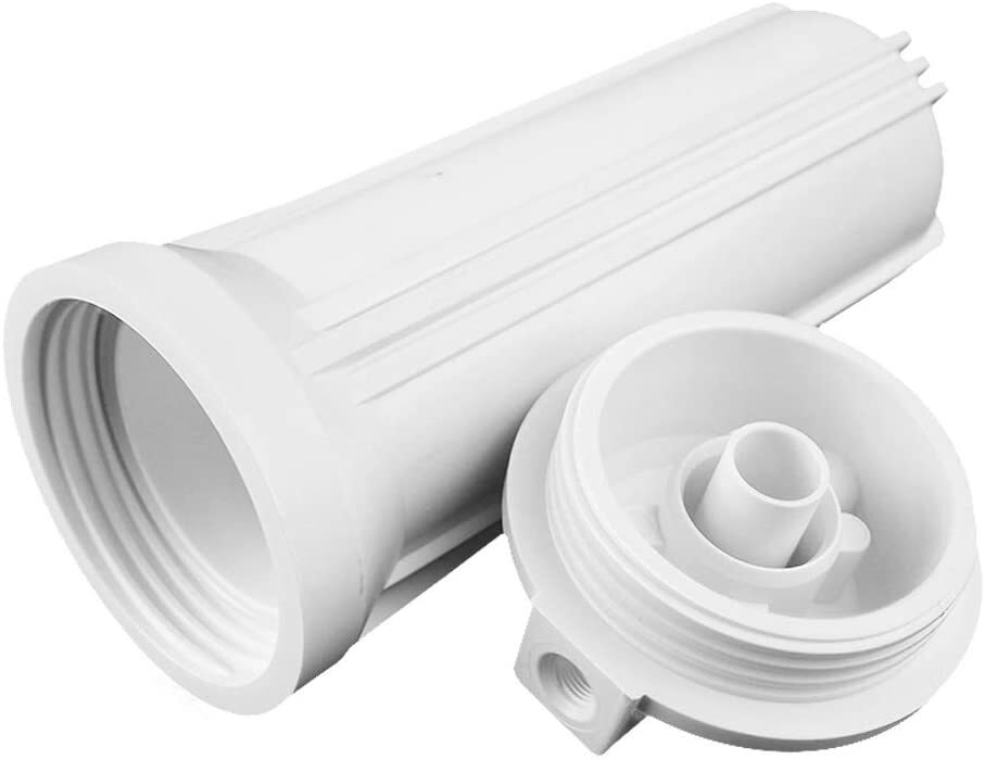 Geekpure 10″ Reverse Osmosis Filter Housing fit 2.5″ x 10″ Filters -1/4″ NPT
