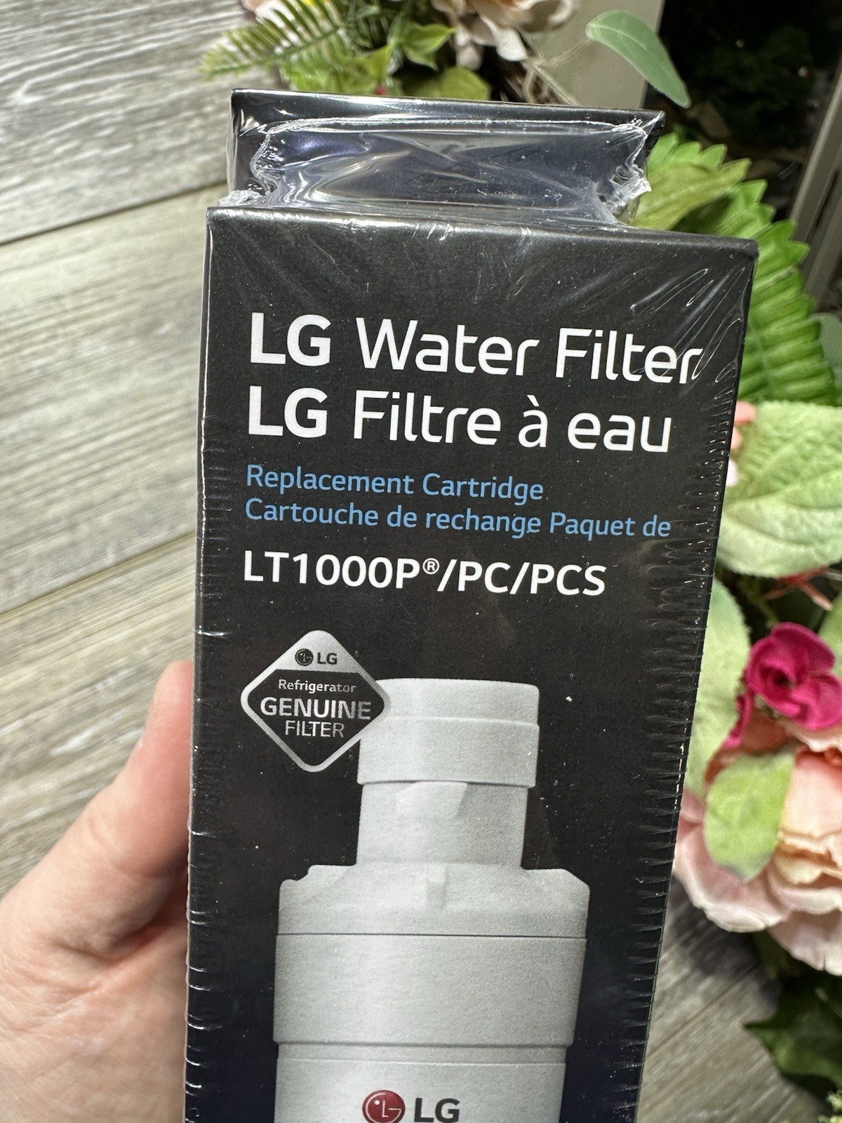 LG Water Filter Replacement Cartridge LT1000P 6 Month 200 Gallon Capacity Sealed