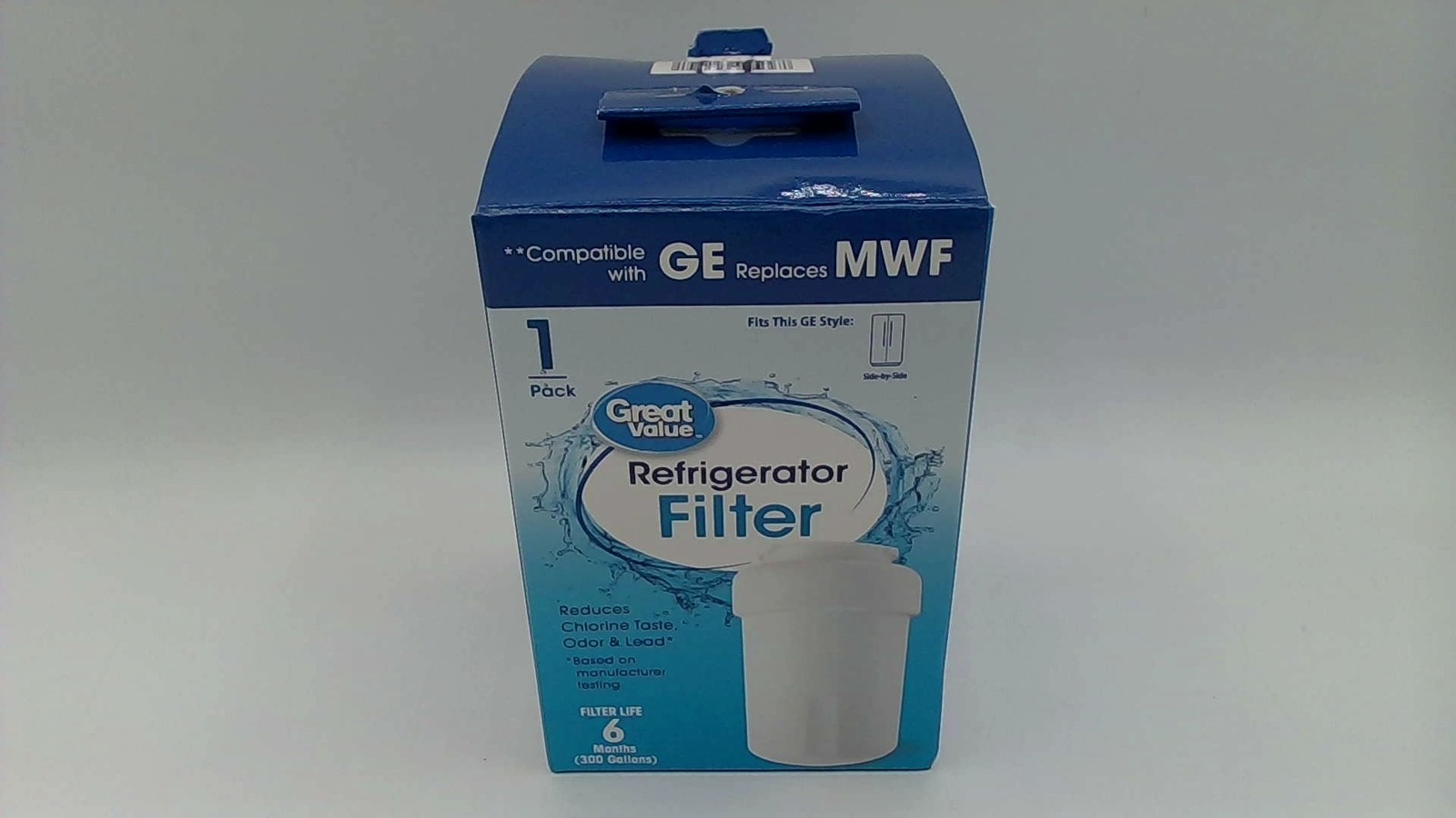 Great Value Compatible Refrigerator Water Filter Fits GE MWF MWFP 46-9991 GWF