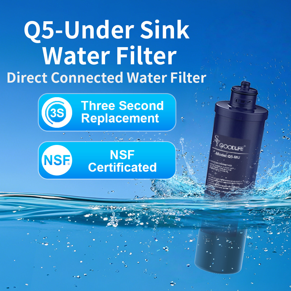 Replace Filter For Q5-MU,remove chlorine, heavy metals, discoloration and odor