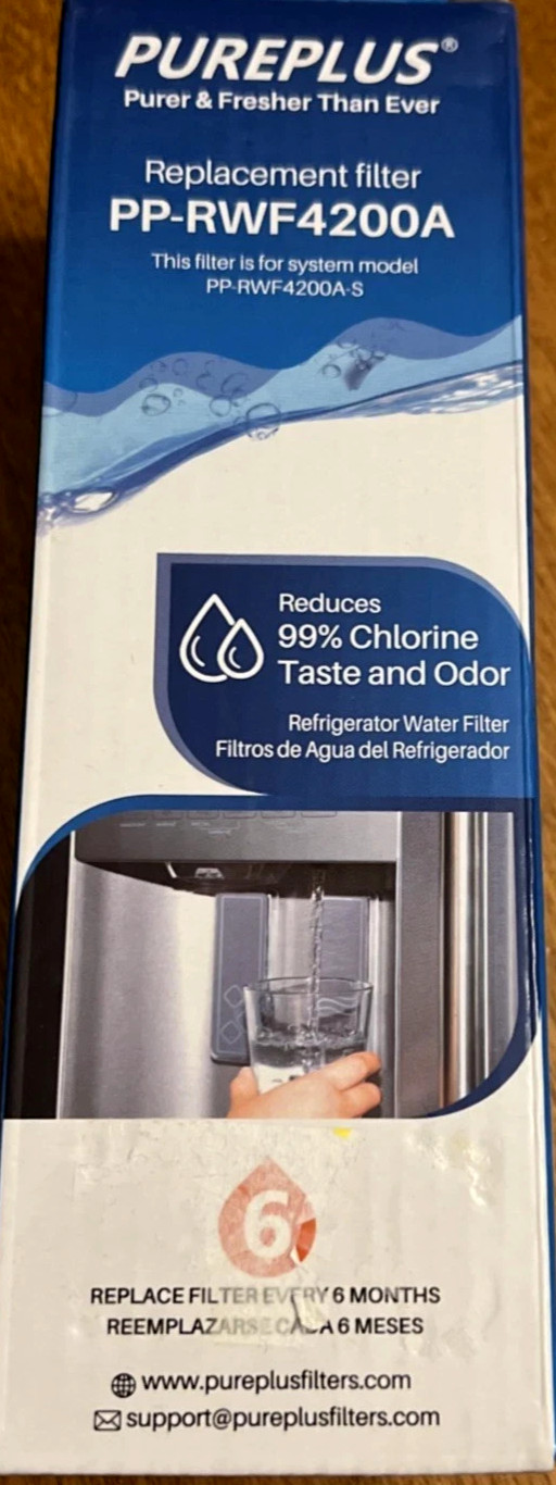 PUREPLUS Replacement Water Filter No 6 PP-RWF4200A – Brand New Sealed