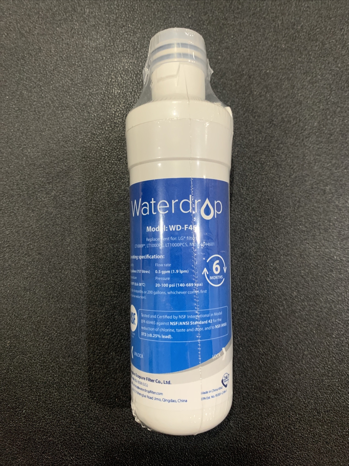 Waterdrop WD-F46 New, Sealed – Free Shipping