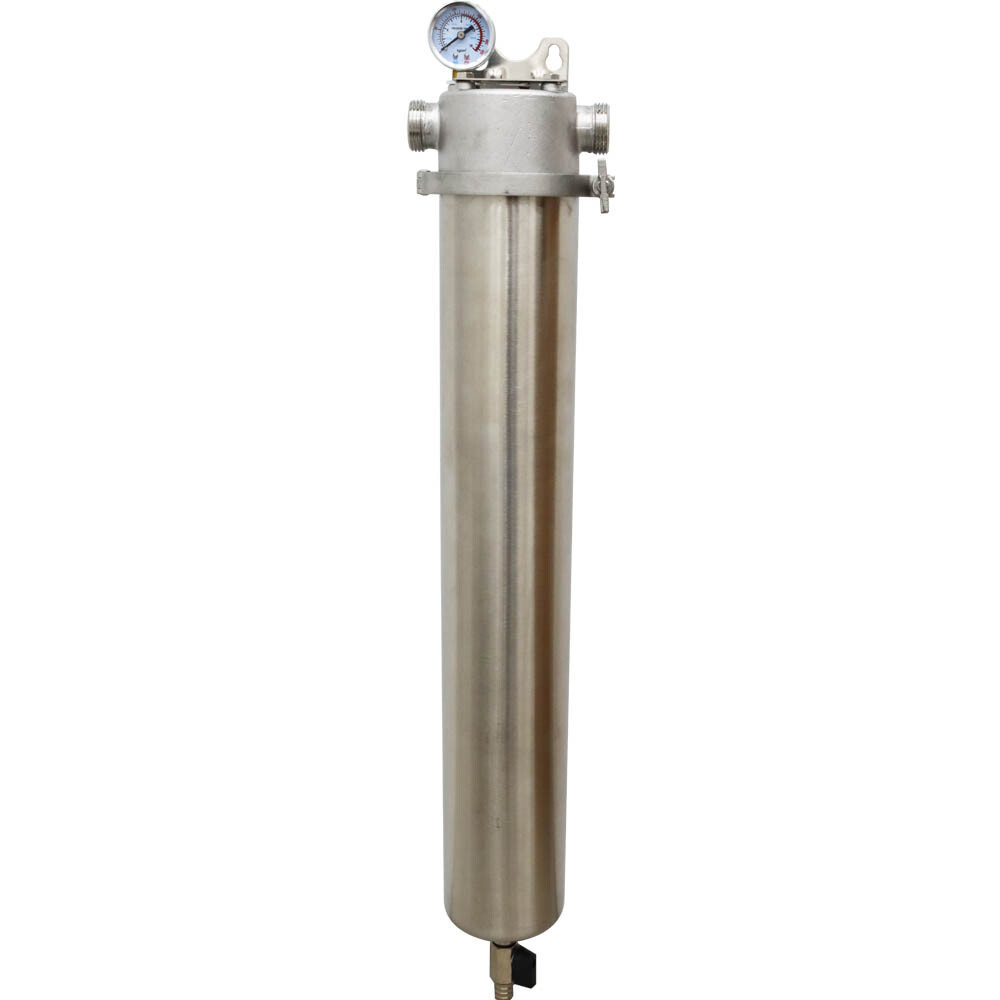 Stainless Steel High Flow Front Filter 1in Inlet Whole House Water Purification