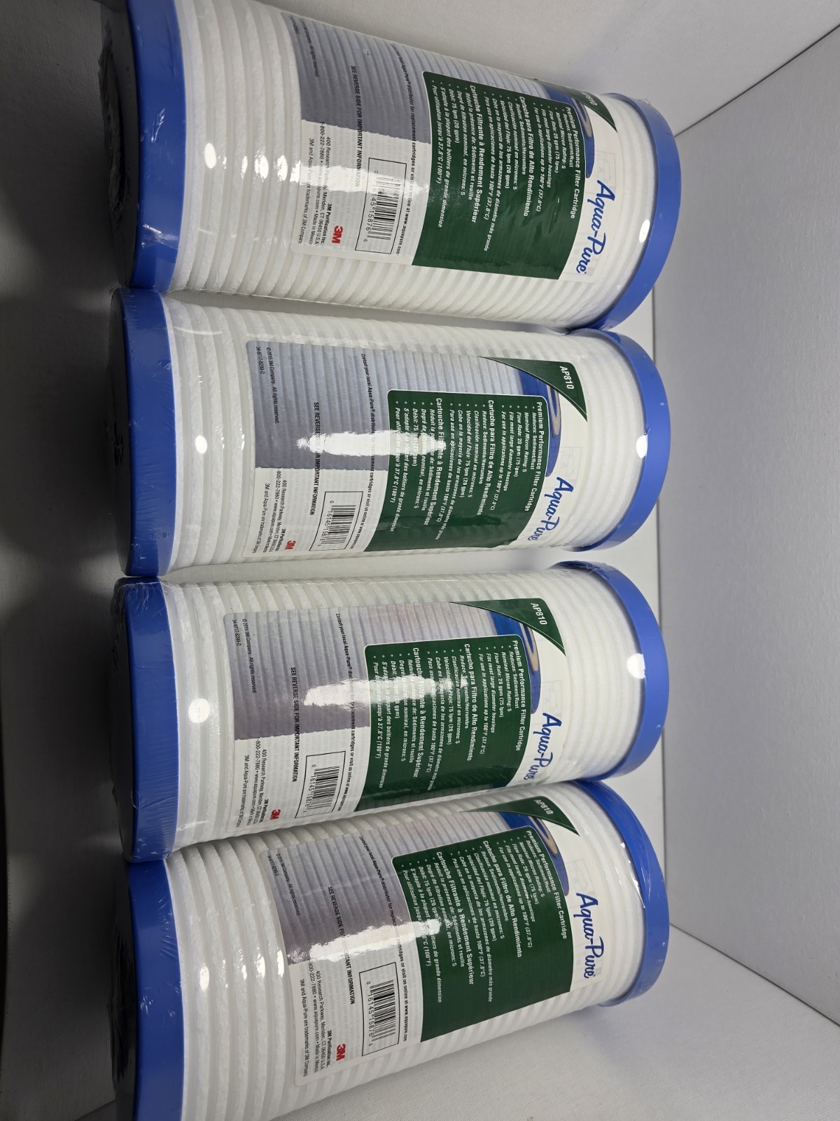 AquaPure AP810 Whole House Filter Cartridge | 3M Genuine 4-Pack