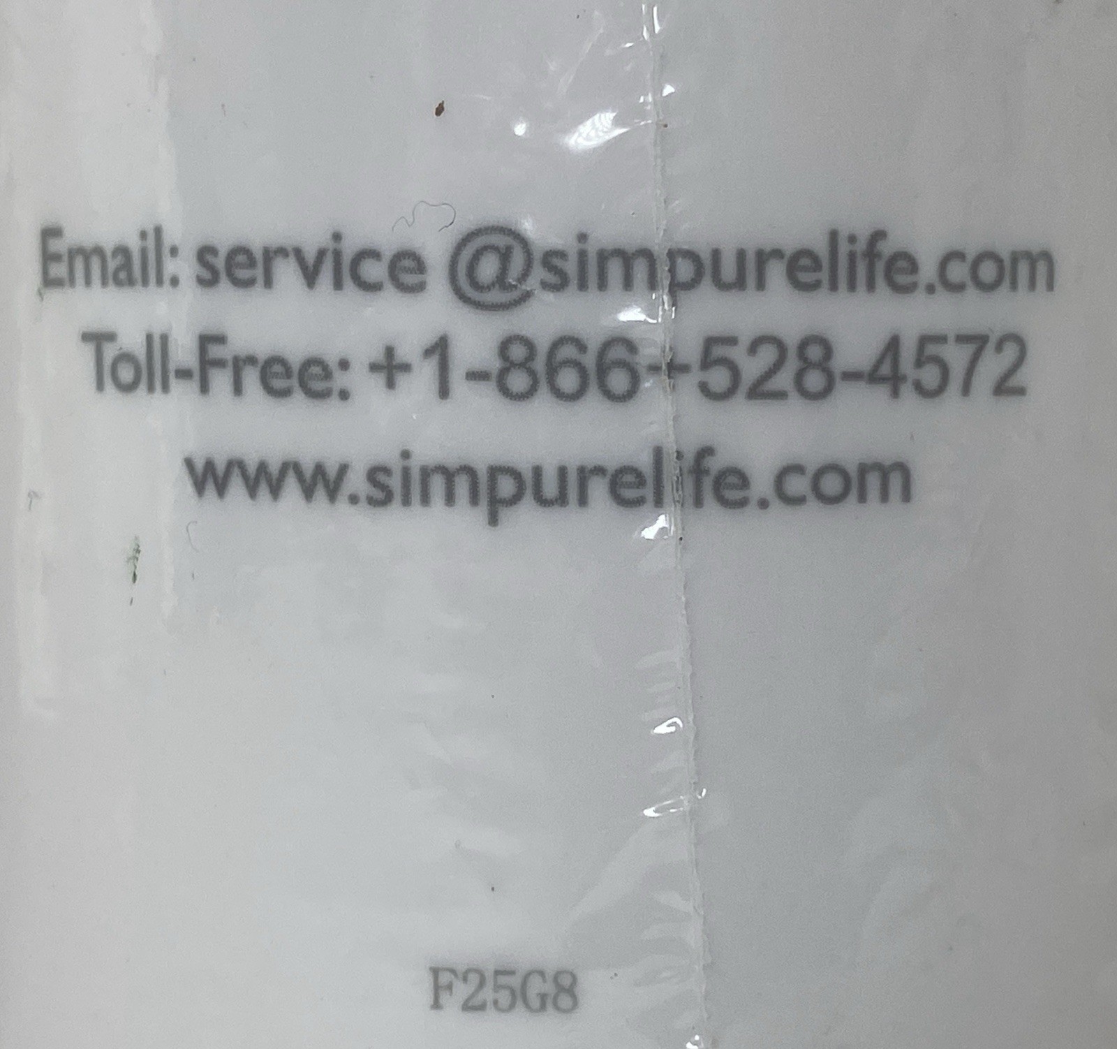 One Simpure CF FILTER – Sealed, No Box