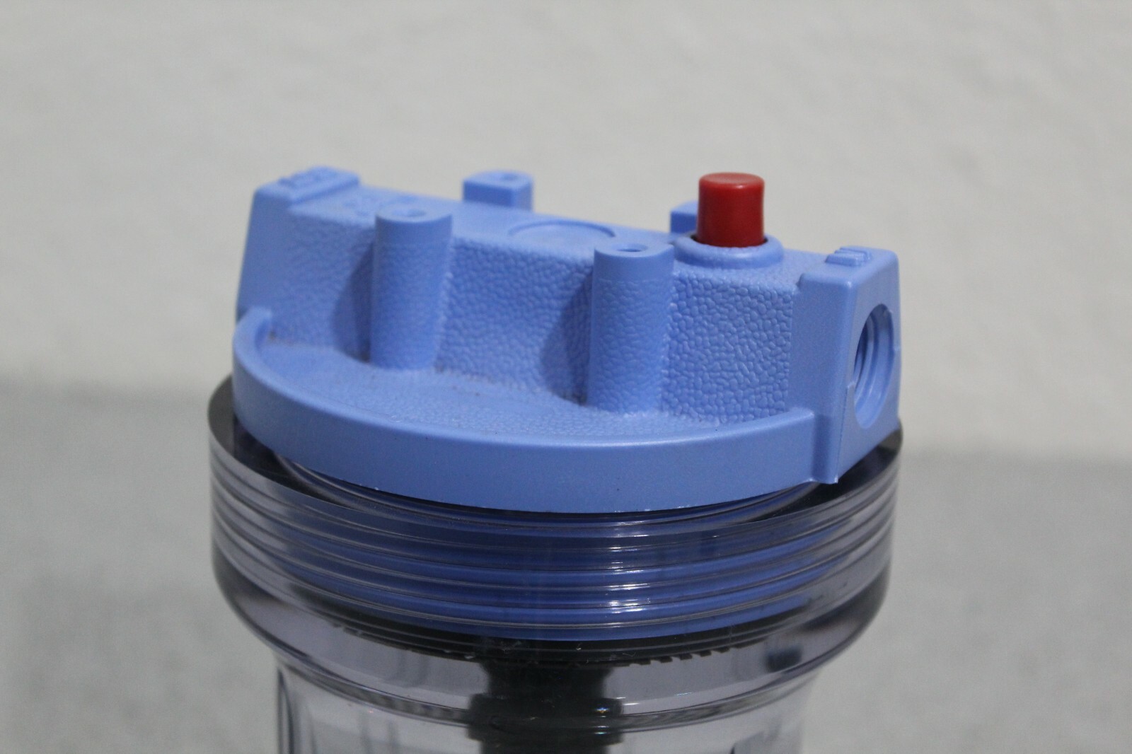 Pentek 158110 5 x 2.5 Pre Strainer Included Clear Water Filter Housing 3/8 NPT