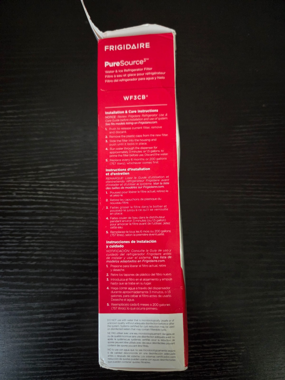 Frigidaire Puresource3 Water Filter – WF3CB (White)