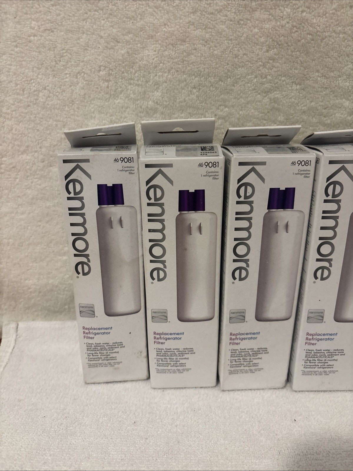 7 Pack Kenmore 46-9081 Replacement Refrigerator Water Filter. NEW SEALED