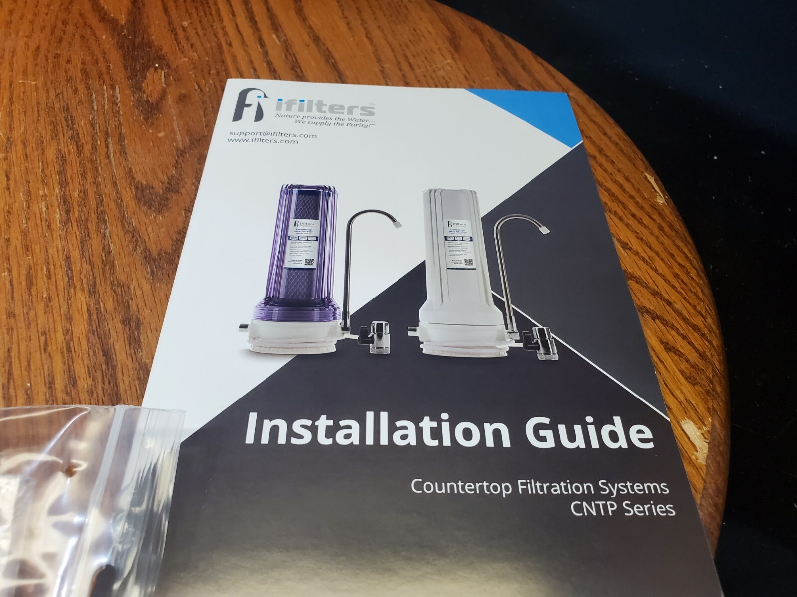 NEW iFilters Home Countertop Water Distiller Purifier Filter System CNTP-1C