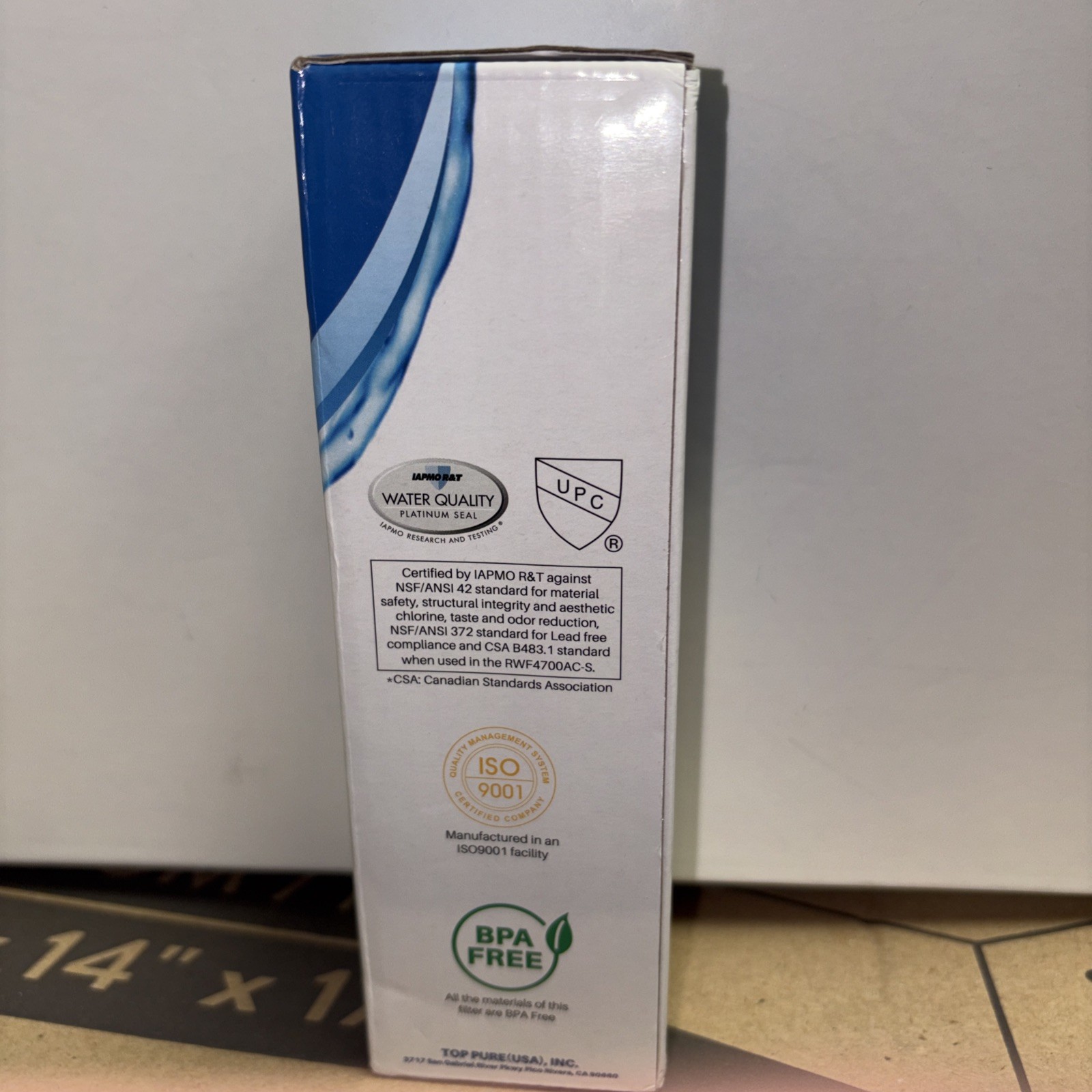 ICEPURE RWF4700AC Replacement Refrigerator Water Filter For LG/Kenmore/Sears