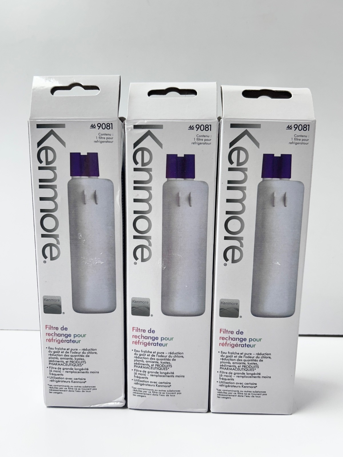 3 PACK – Kenmore 46 9081 Water Filter New In Box