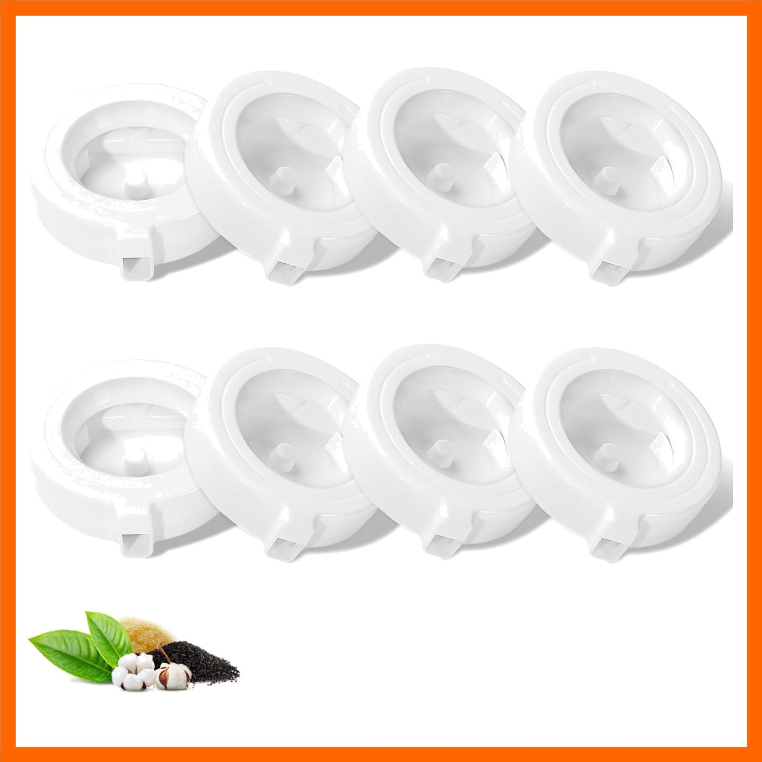 8-Pack Replacement Filters for 3L/3.6L/4.6L/6L/8L Gravity Pet Water Dispenser…