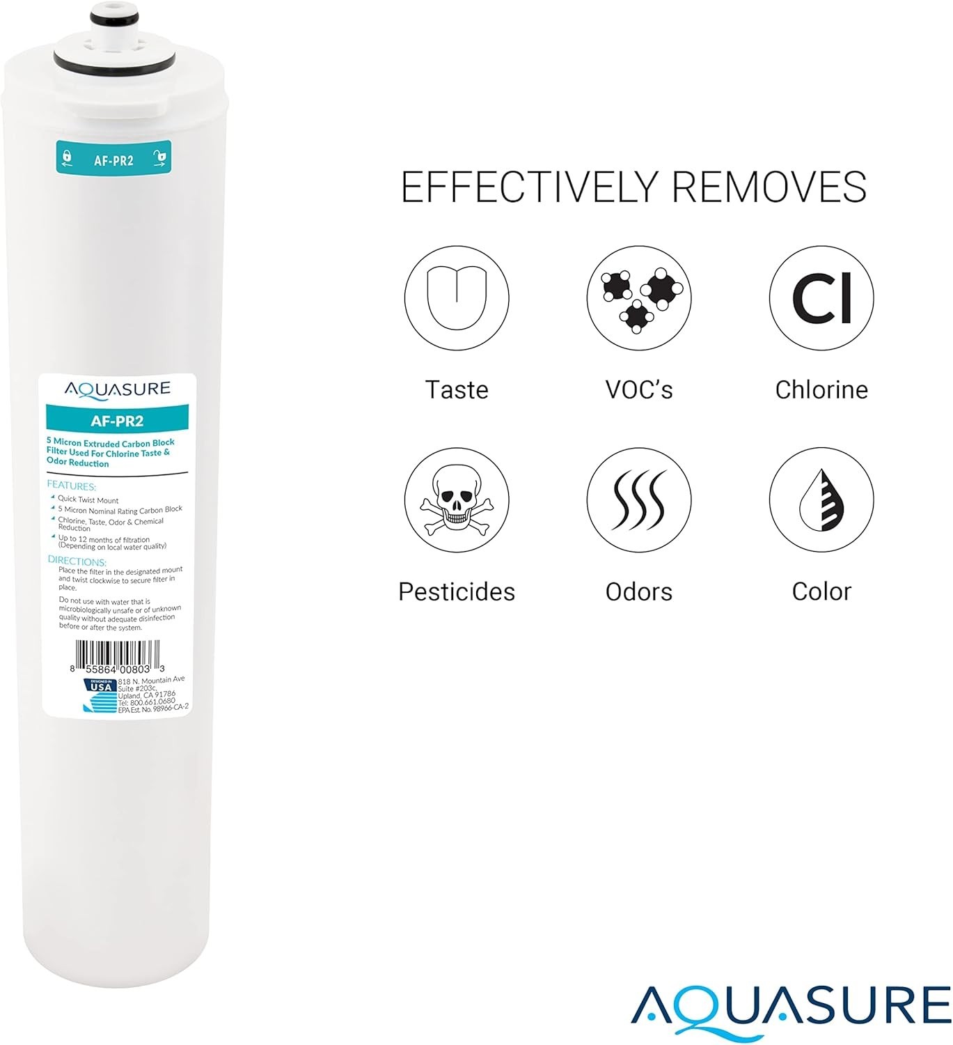 Quick Twist Water Filter Bundle – 4-Stage System for Refreshing Drinking Water