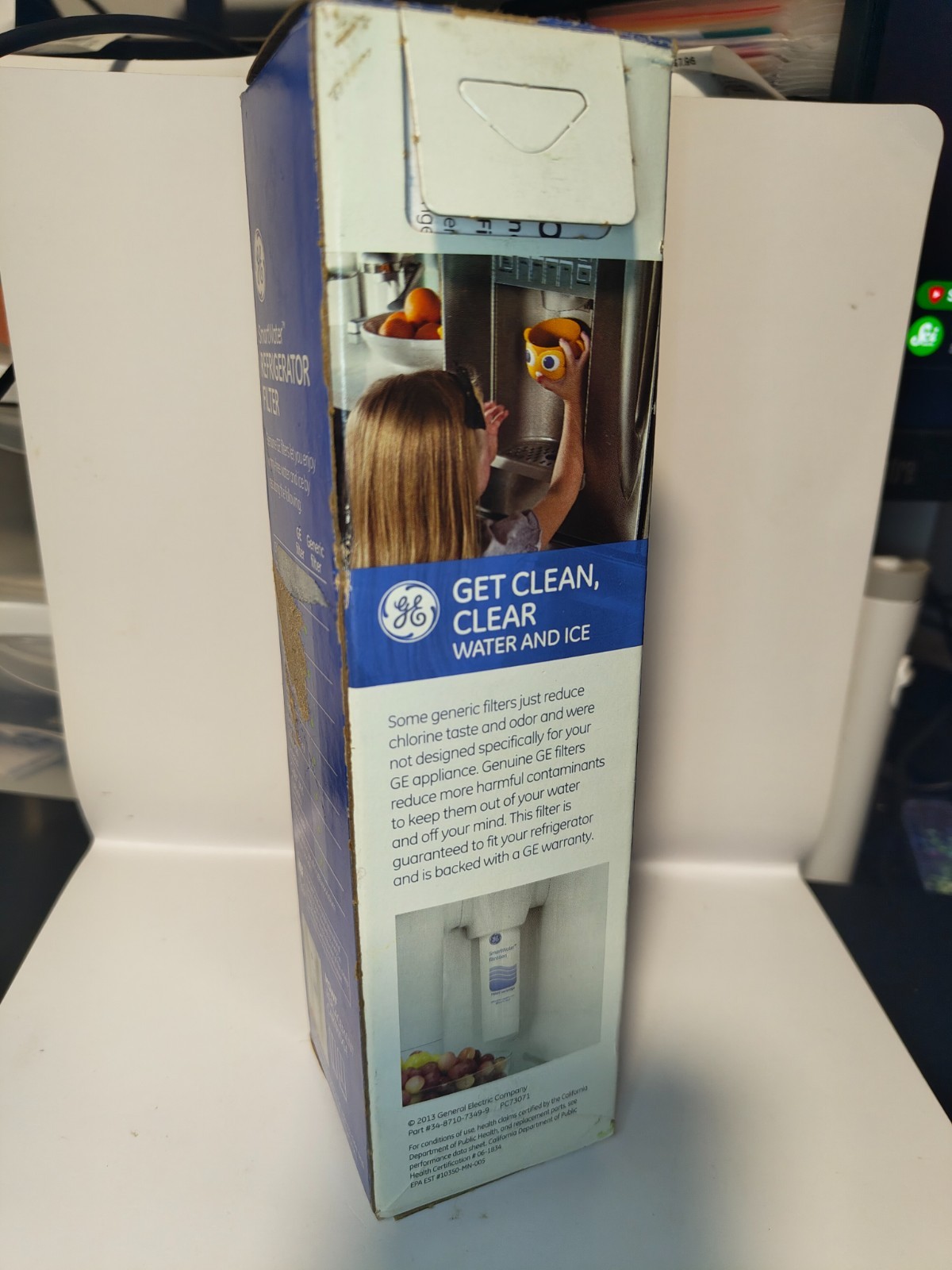 1 PACK GE MSWF Refrigerator Water Filter Replacement SmartWater Filter New-OP