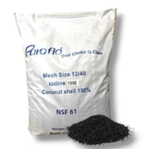 Granular Activated Carbon – Acid-Washed Coconut Shell (NSF) 12×40 Mesh – (1 CF)