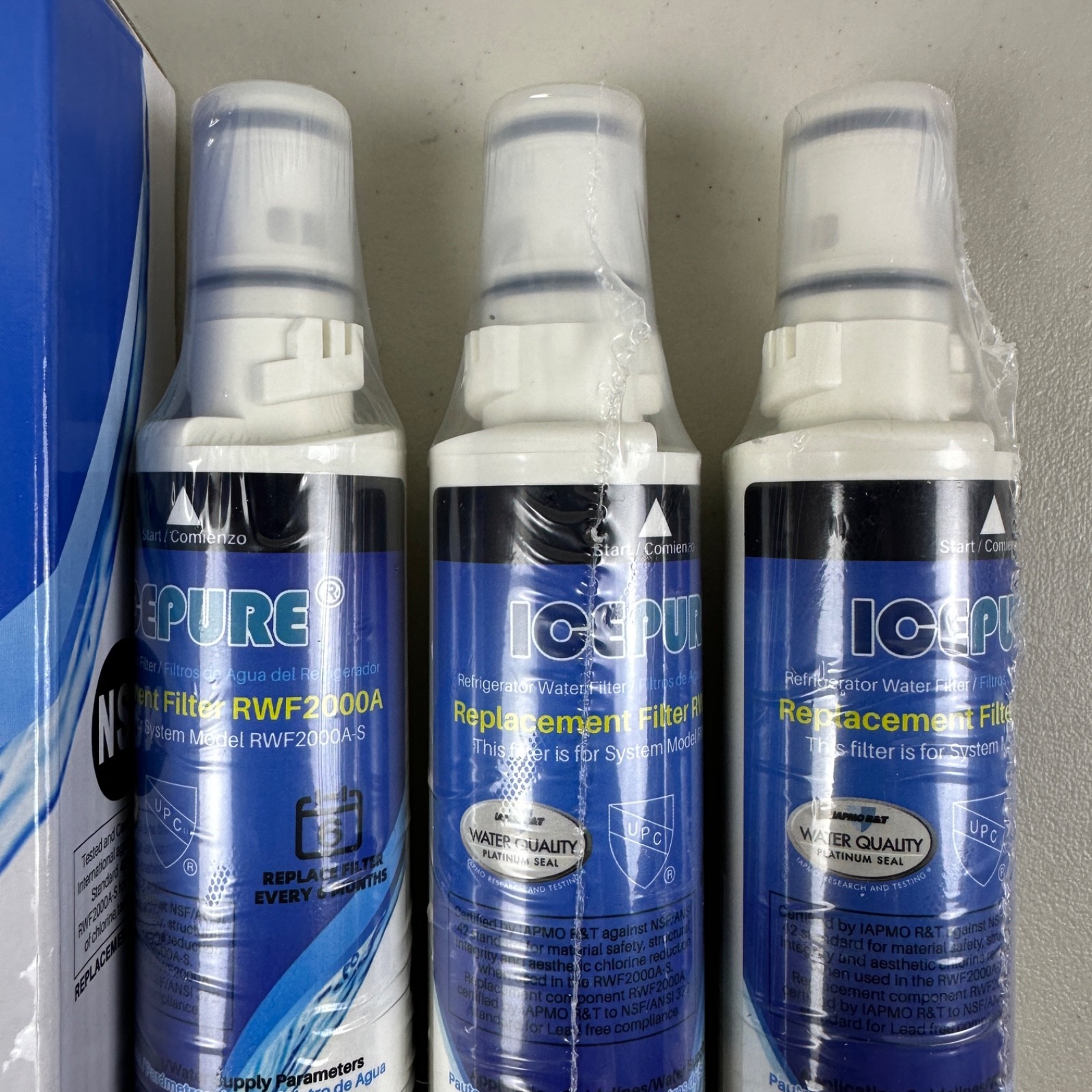 3 PACK ICEPURE 4396701 for Kenmore 9915 Whirlpool EDR6D1 RWF2000A Water Filter