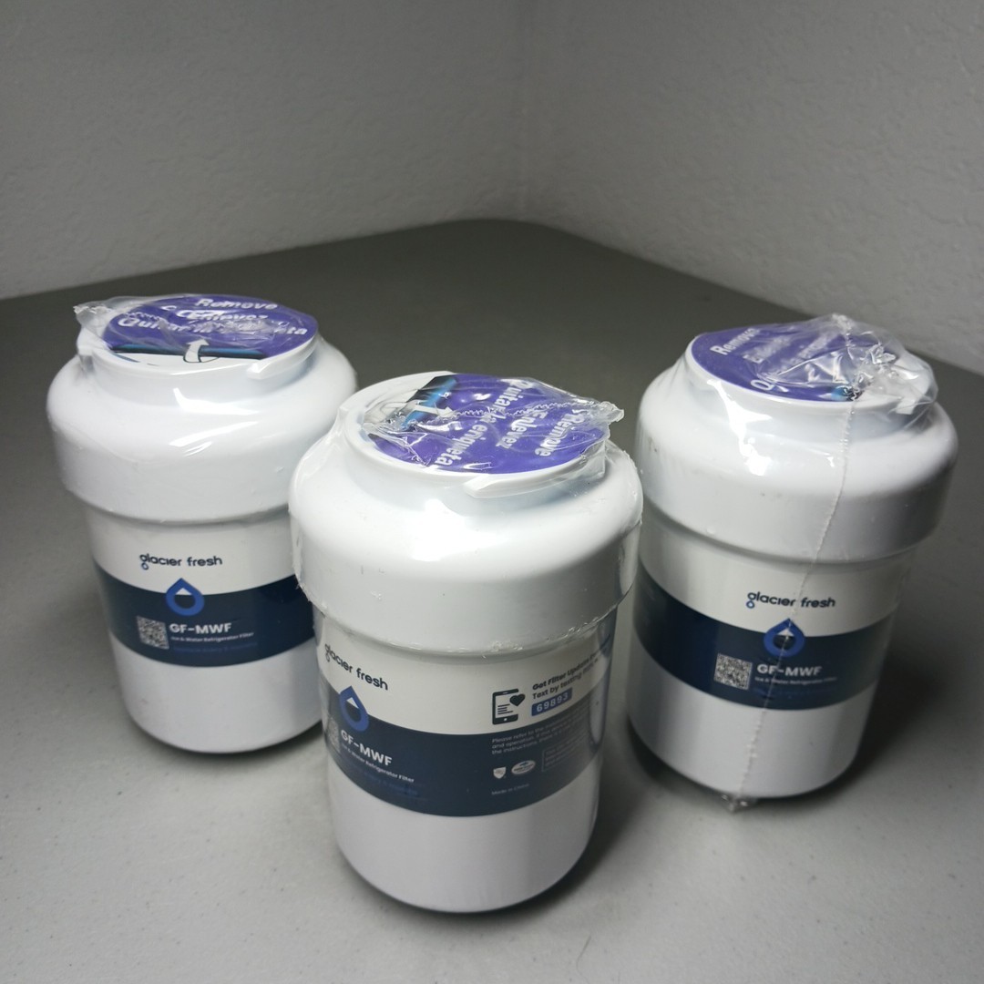 GLACIER FRESH Replacement for GF-MWF Refrigerator Water Filters, SmartWater…