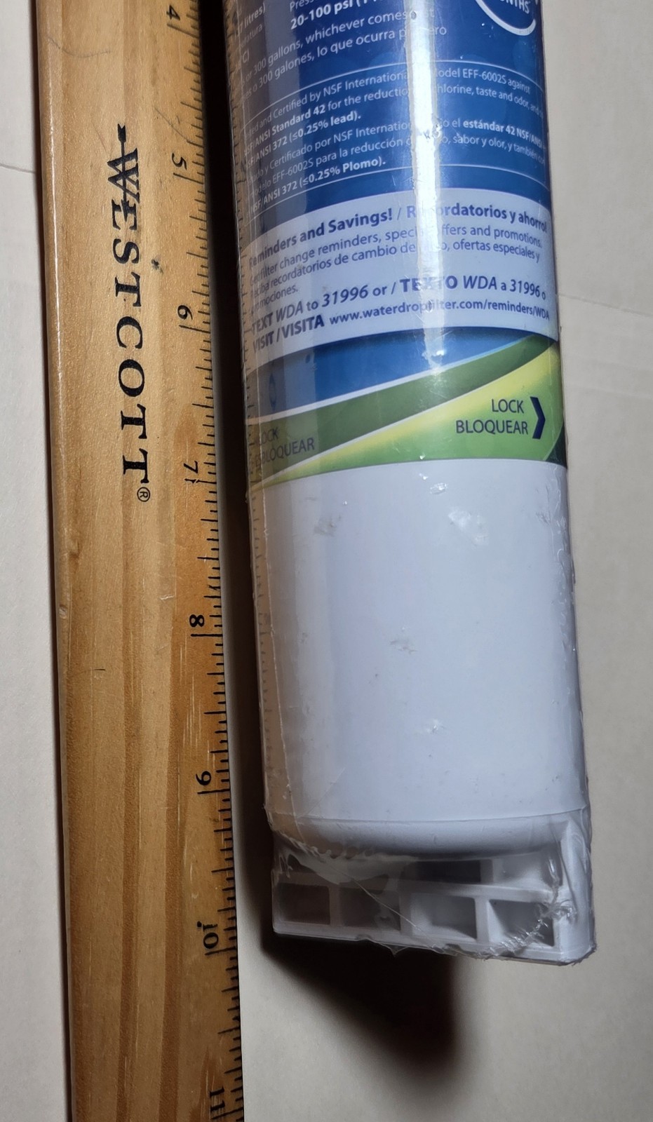 Lot Of 2 Waterdrop WD-4396508 Water Filters For Whirlpool New Factory Sealed