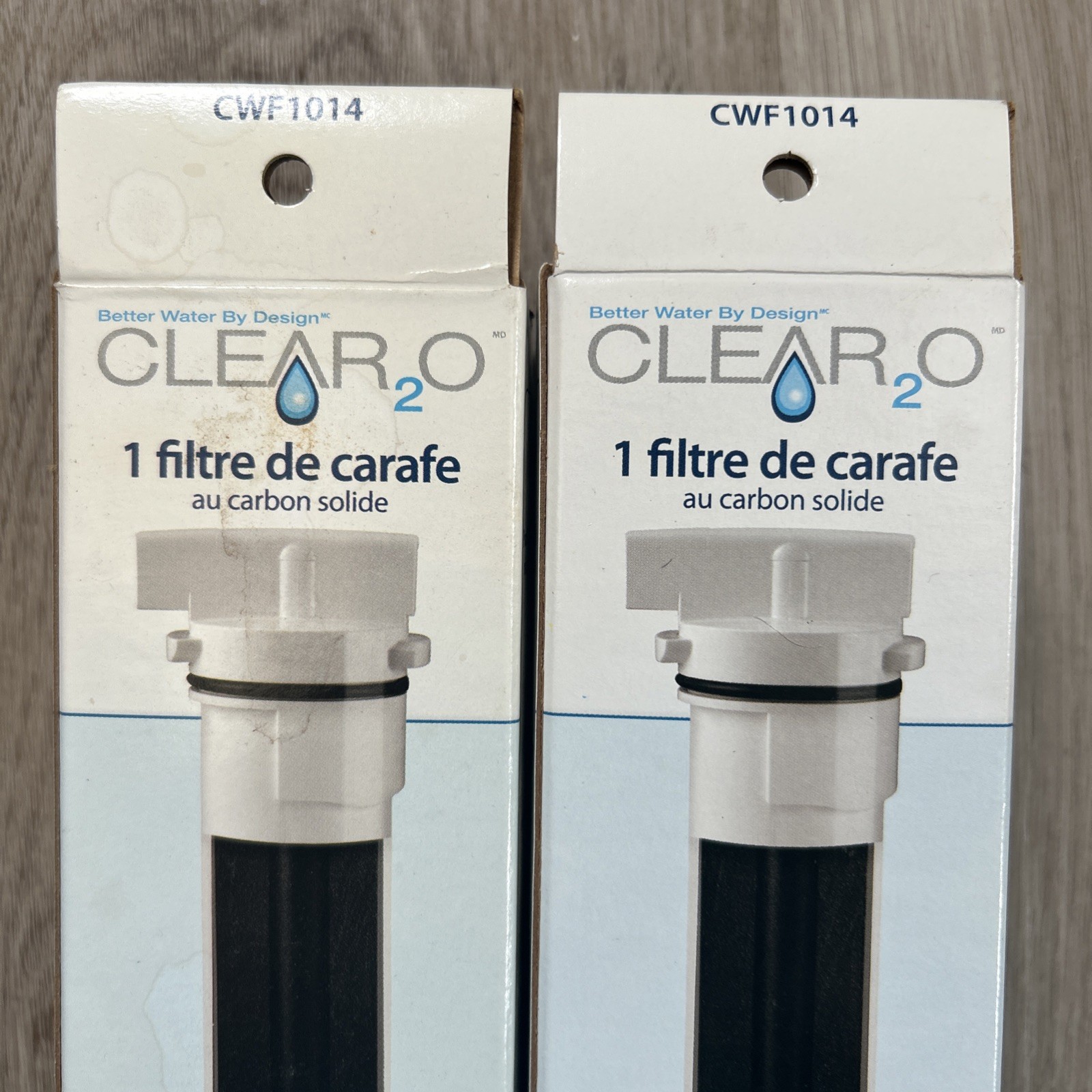 Clear2O Pitcher Replacement Water Filter CWF1014 New In Box Set Of 2 Genuine