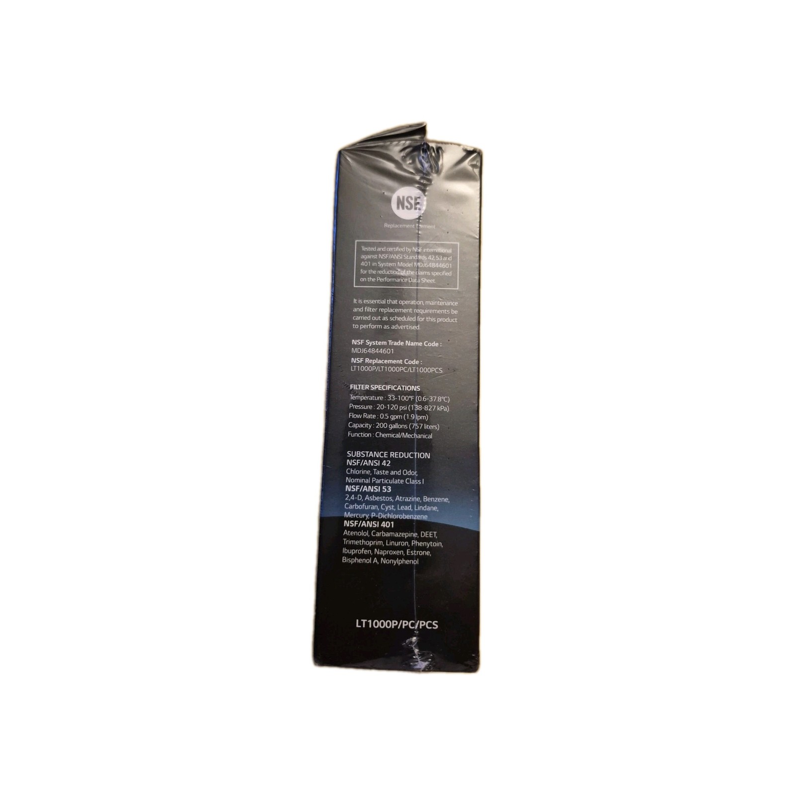 LG LT1000P/PC/PCS Refrigerator Water Filter Replacement