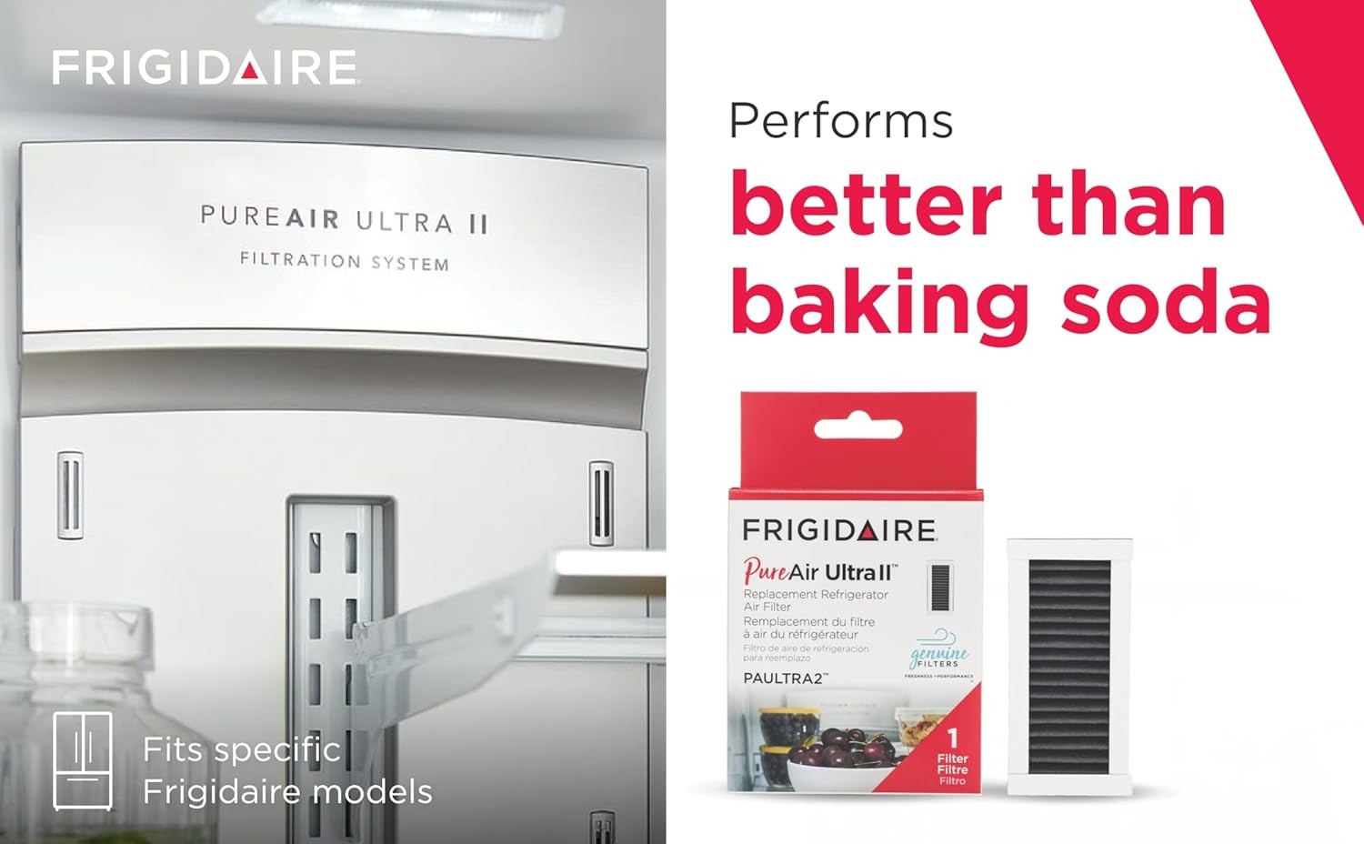 Paultra2 Refrigerator Frigidaire Gallery Pure Air Ultra II EAP12364179 Pure Air2