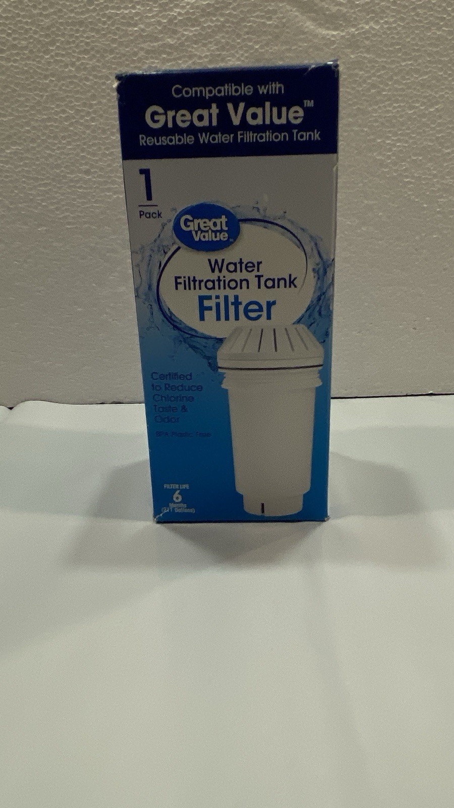 Great Value Water Filtration Tank Replacement Filter