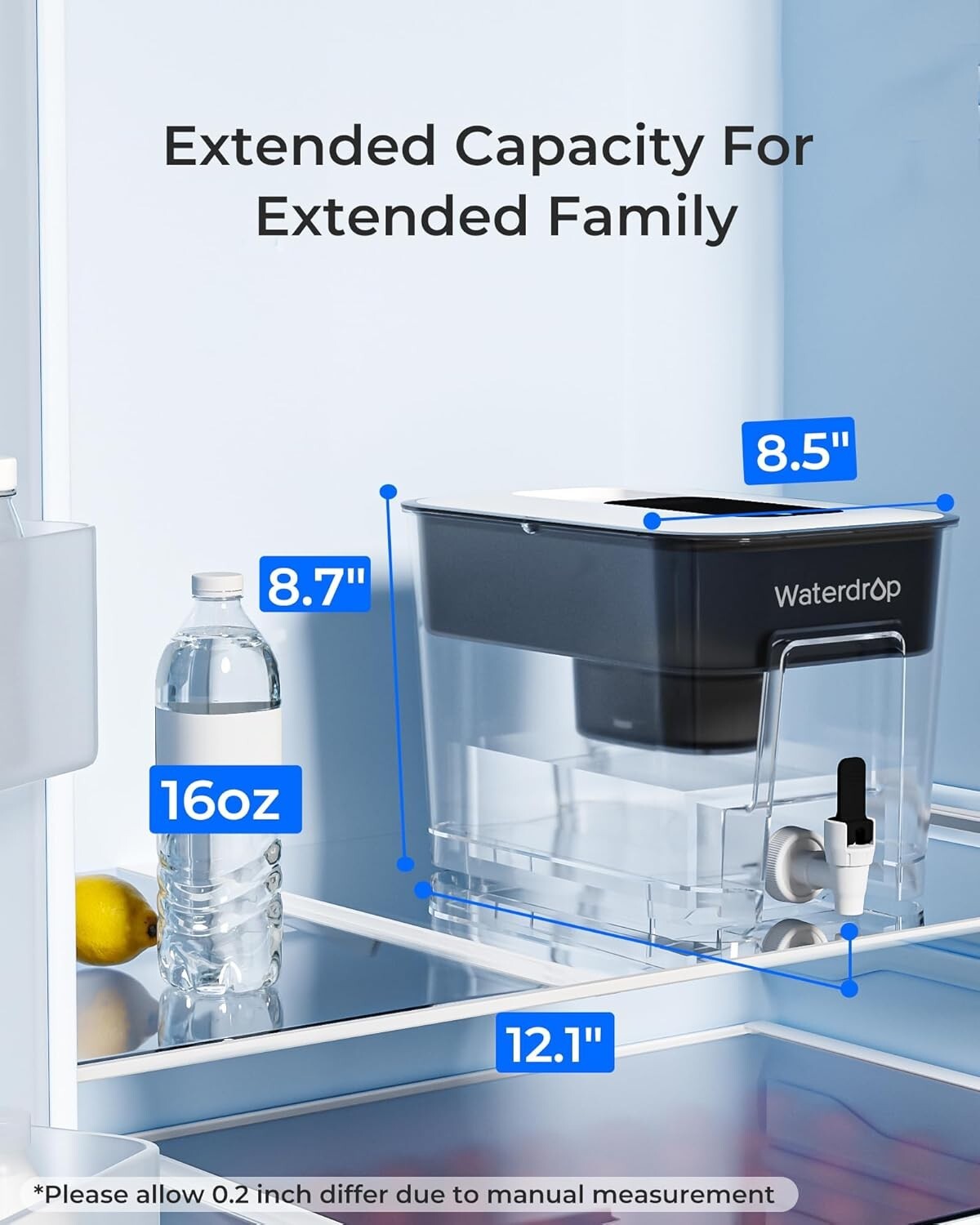 200-Gallon Freestanding Water Filter with Smart Replacement Reminder