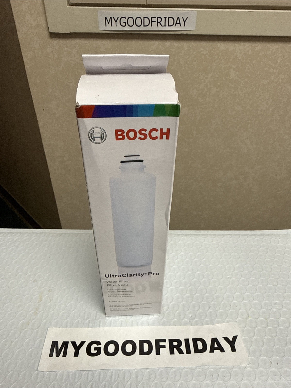 Bosch Water Filter Cartridge for Refrigerators 11032531 BORPLFTR50 Sealed Pack