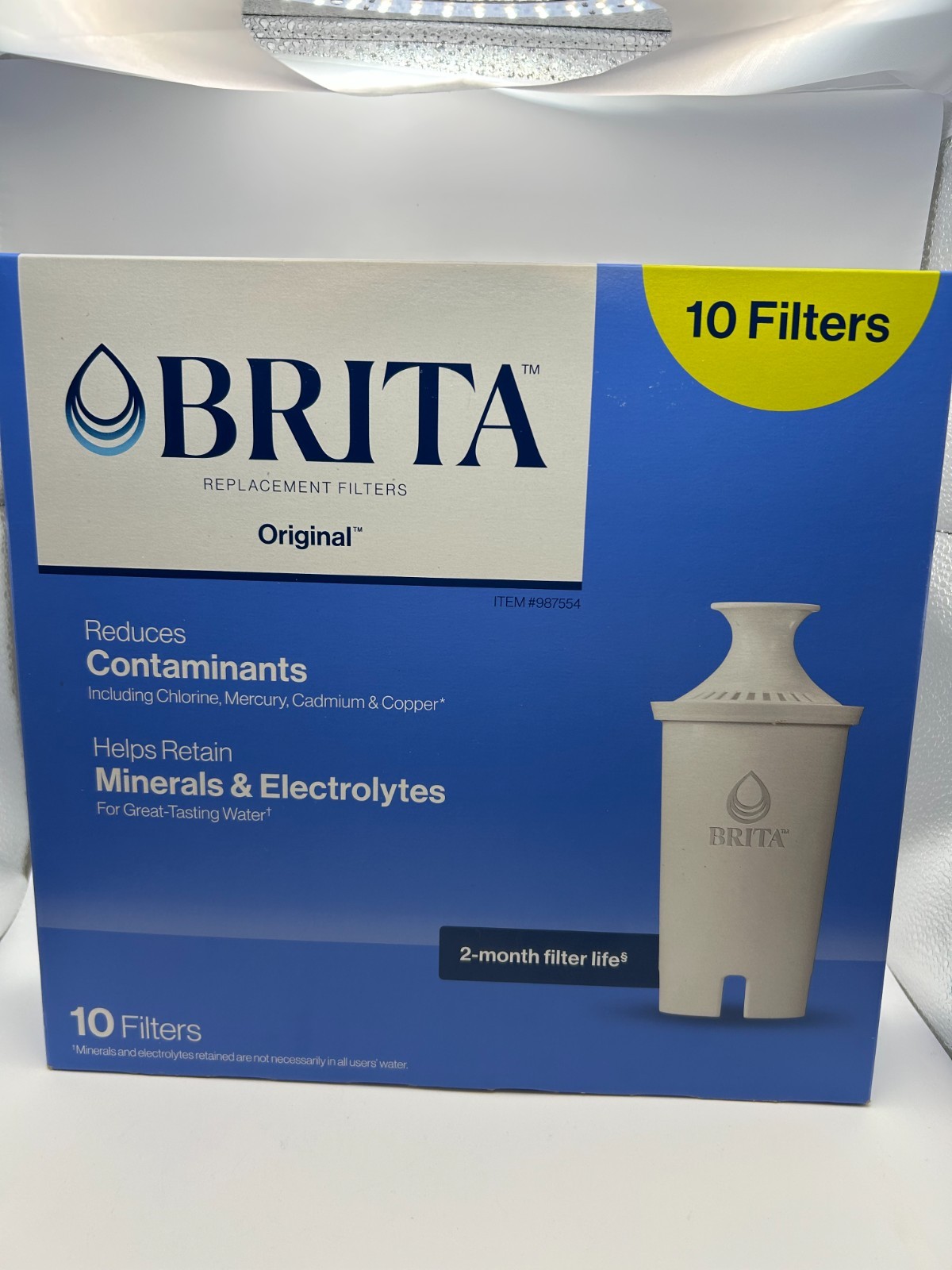Brita Replacement Water Filters Brand New 10-pack Box #987554