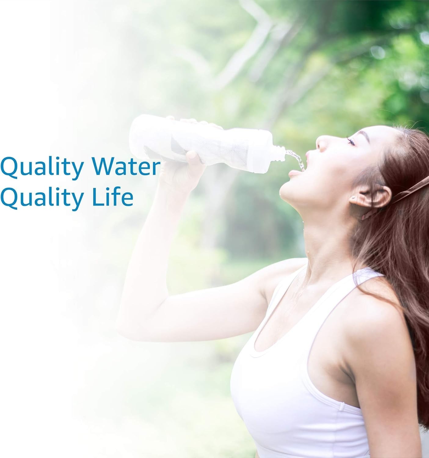 AQUA CREST BB02 Bottle Water Filter, Replacement for Brita®, 2 Count